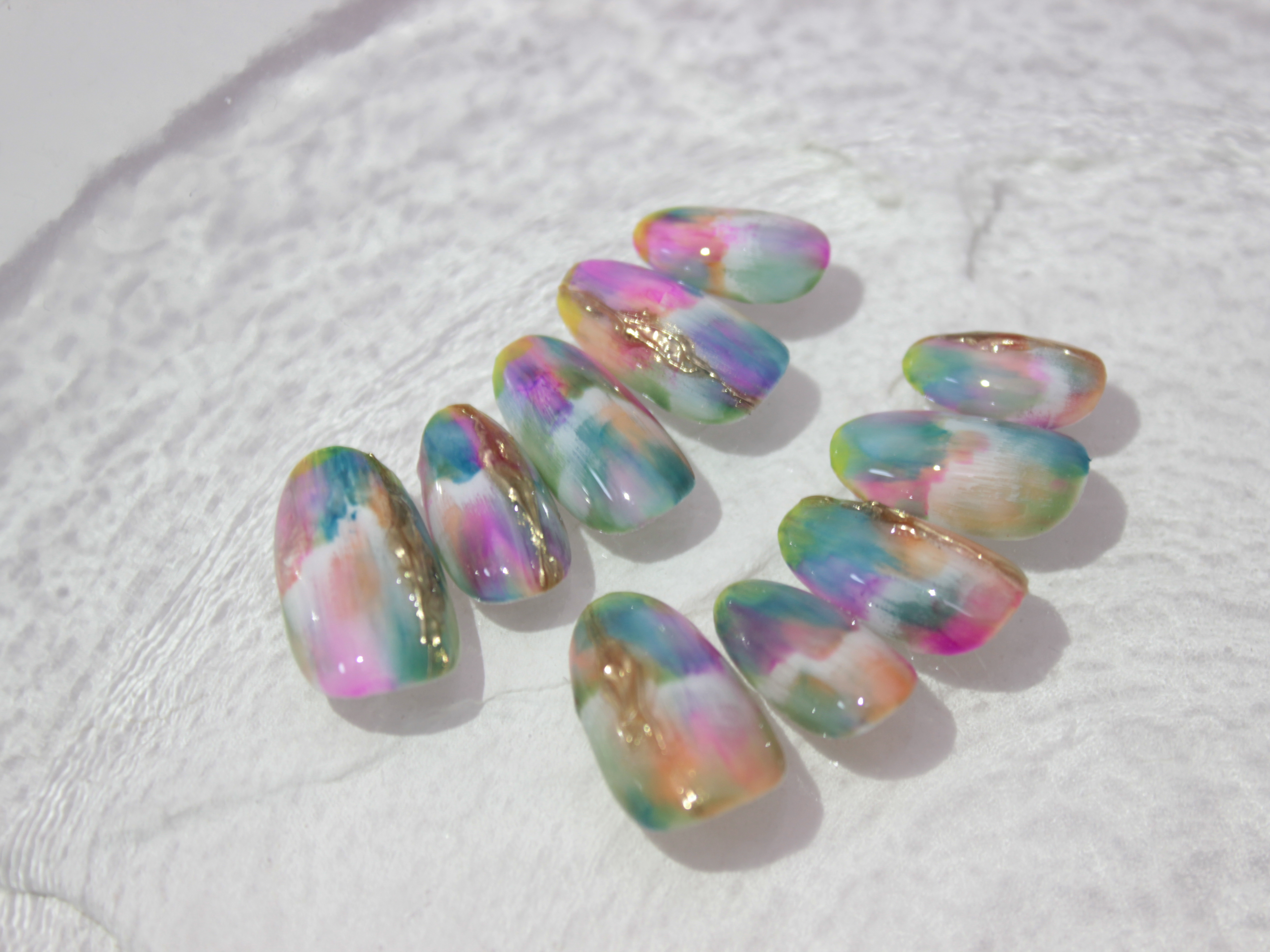 奥行き&かすれのカラフルアート【zigzag  POP】の作り方の紹介画像2