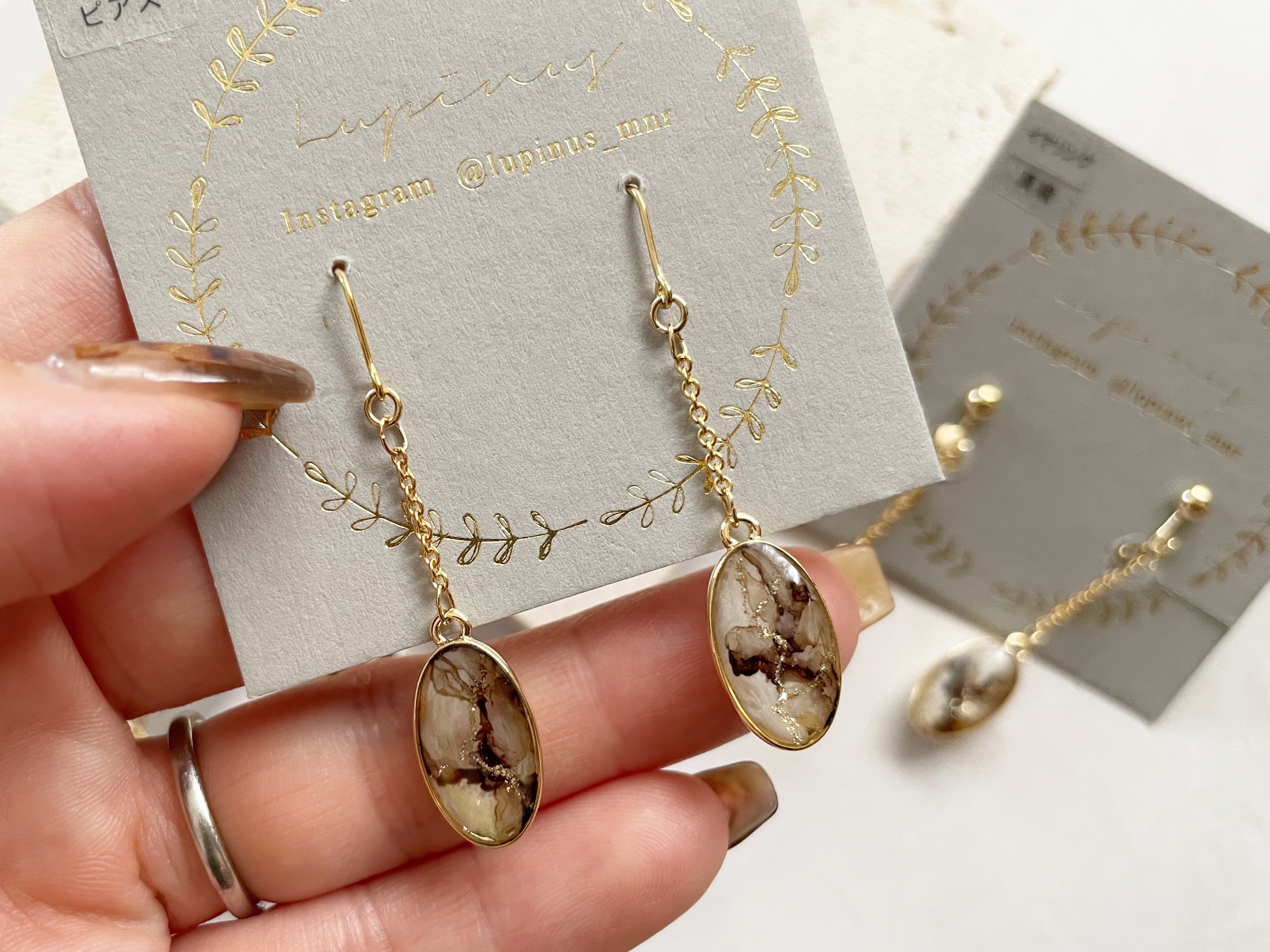 【レジン】華奢ニュアンス大理石の作り方の紹介画像1