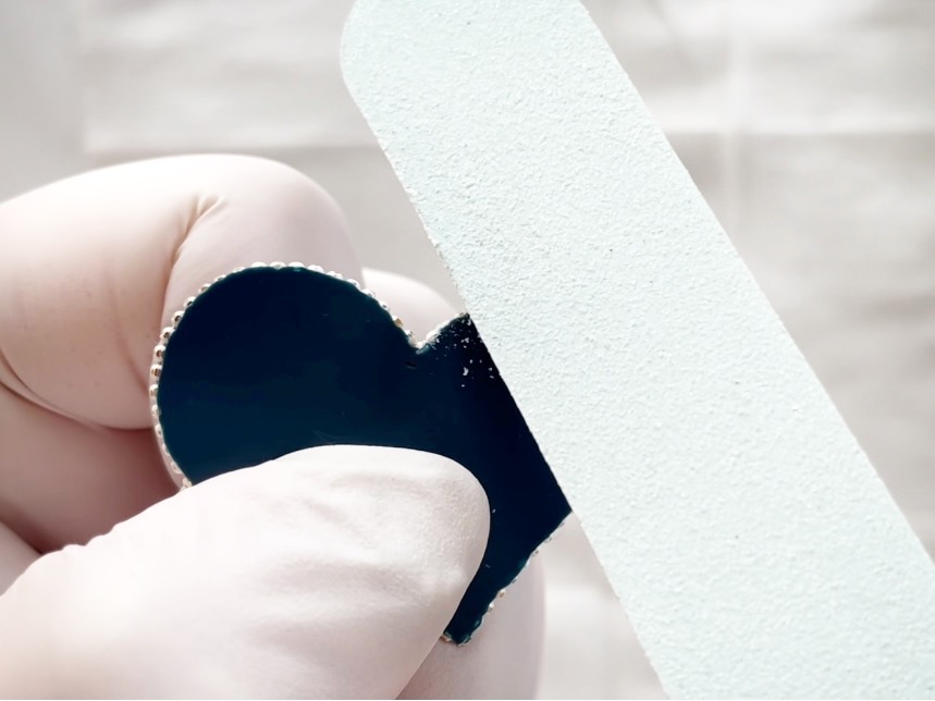 ぷっくりツヤツヤ裏加工〜シンプルレジンバージョン〜の紹介画像2