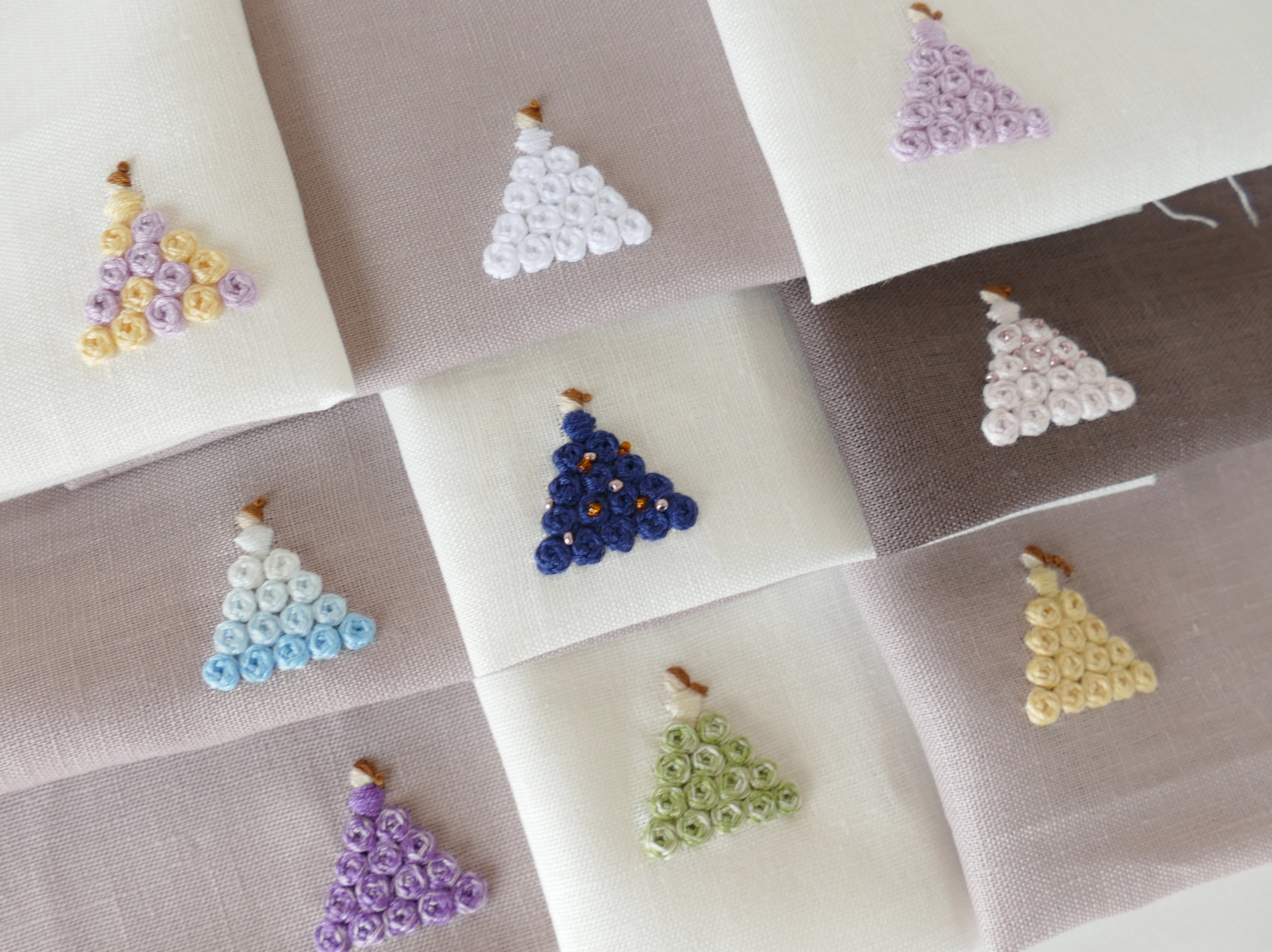 薔薇ドレスの女の子の刺繍レッスンの紹介画像1