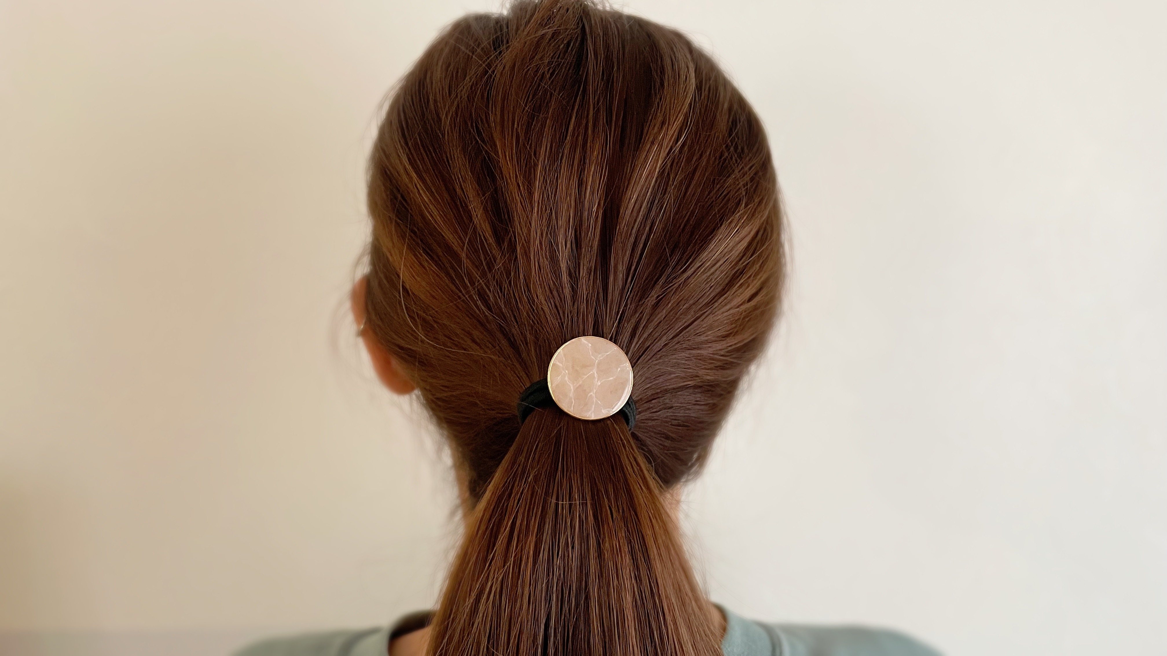 【レジン】大理石模様のヘアゴム作りの紹介画像2