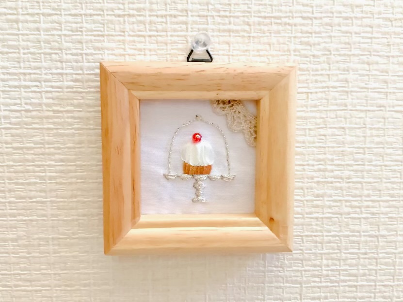 カップケーキの刺繍レッスン＊PDF図案付き＊の紹介画像2