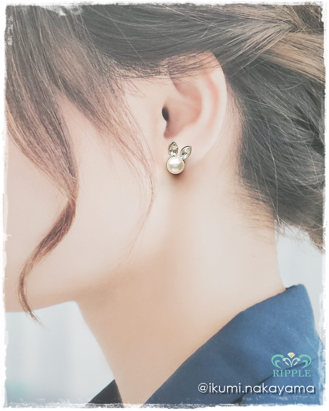 新感覚・手軽に土台を作って高級感のあるうさぎチャーム作りの紹介画像6