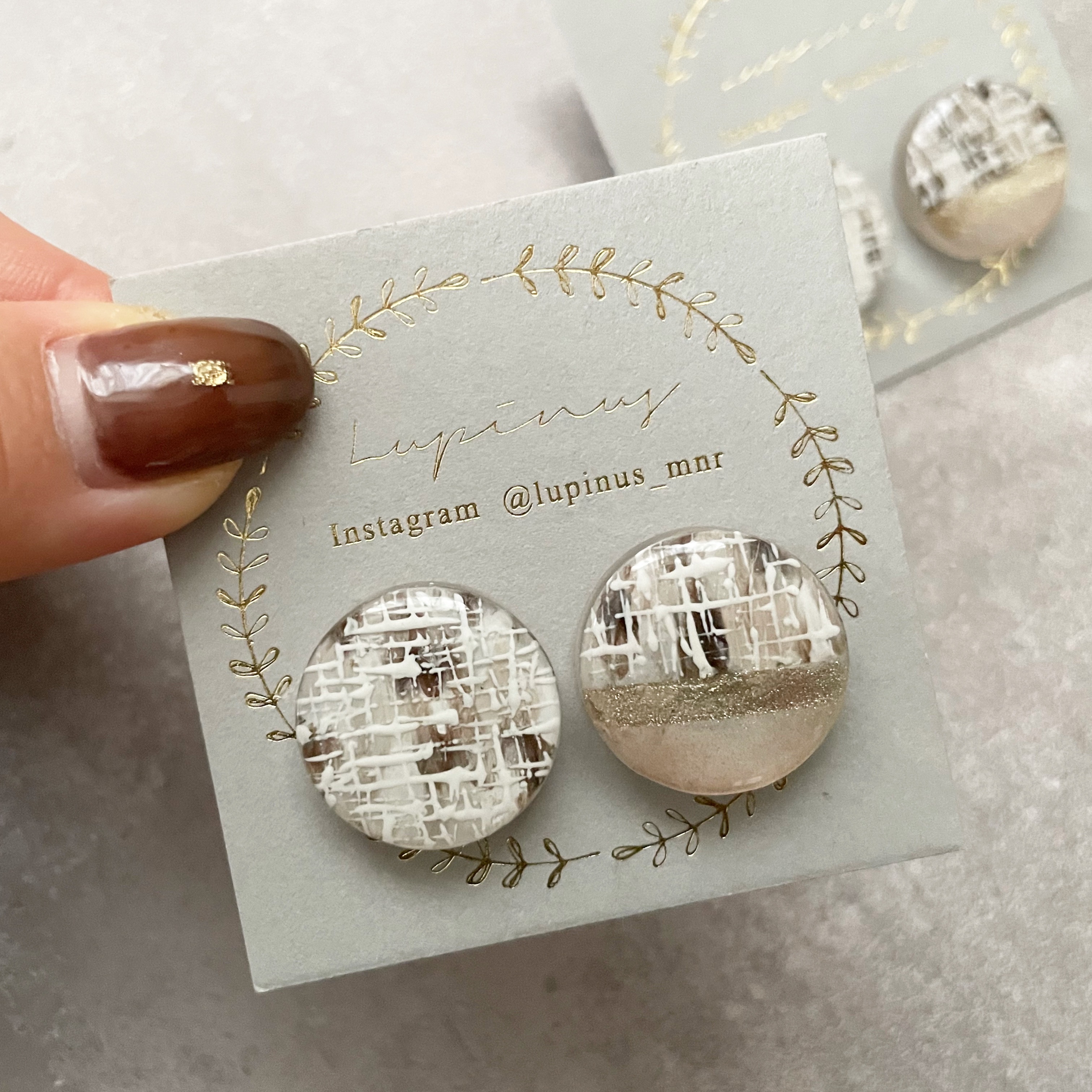 【レジン】ニュアンスツイードの作り方の紹介画像2