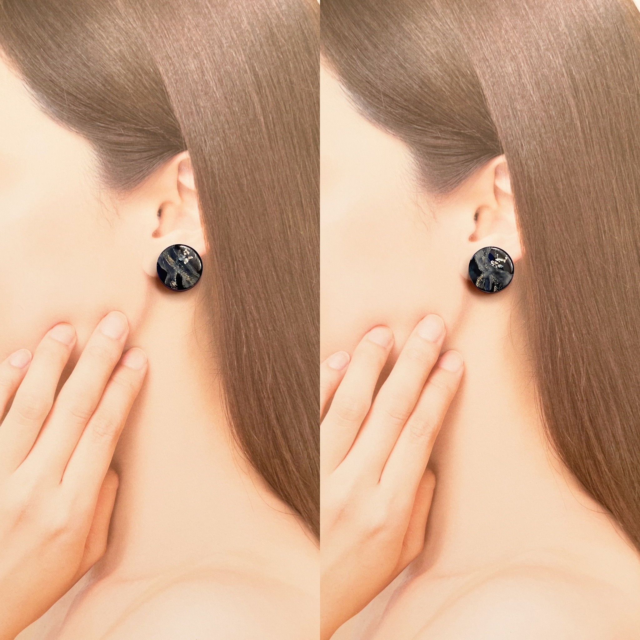 【レジン】ブルー天然石の作り方の紹介画像1