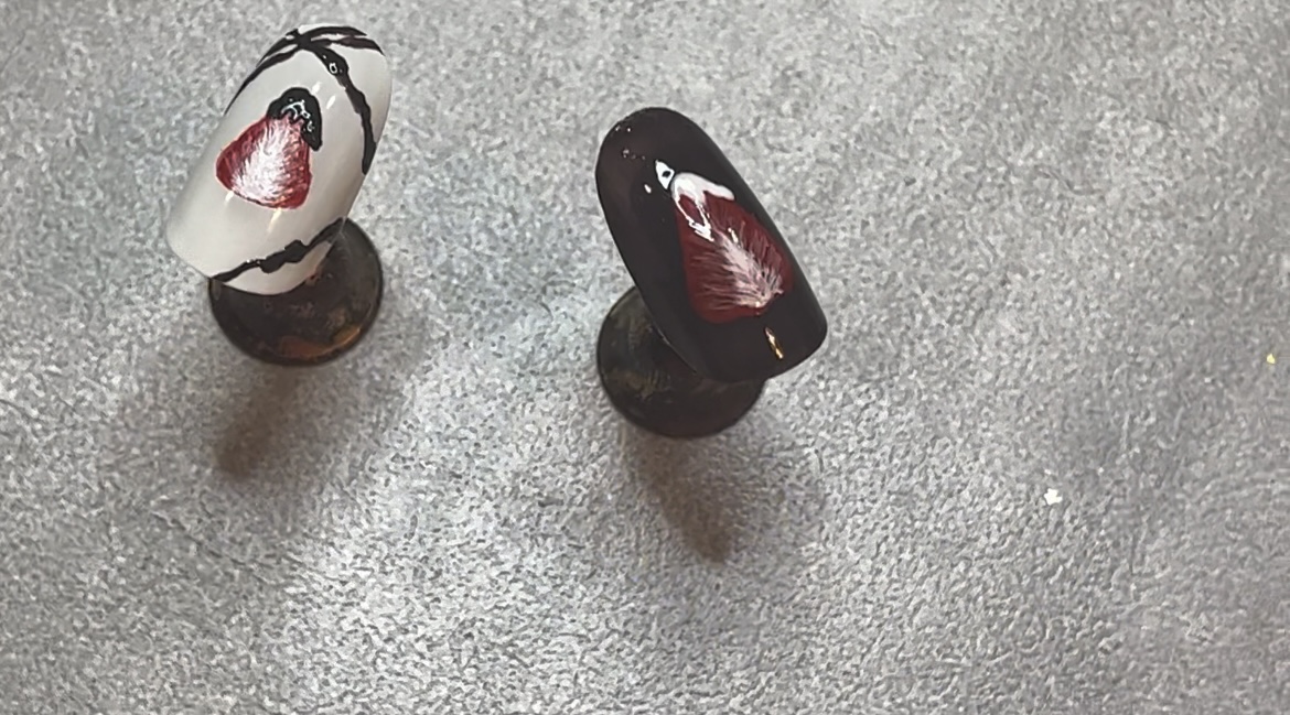 アクリル絵の具で作るチョコネイルの紹介画像4