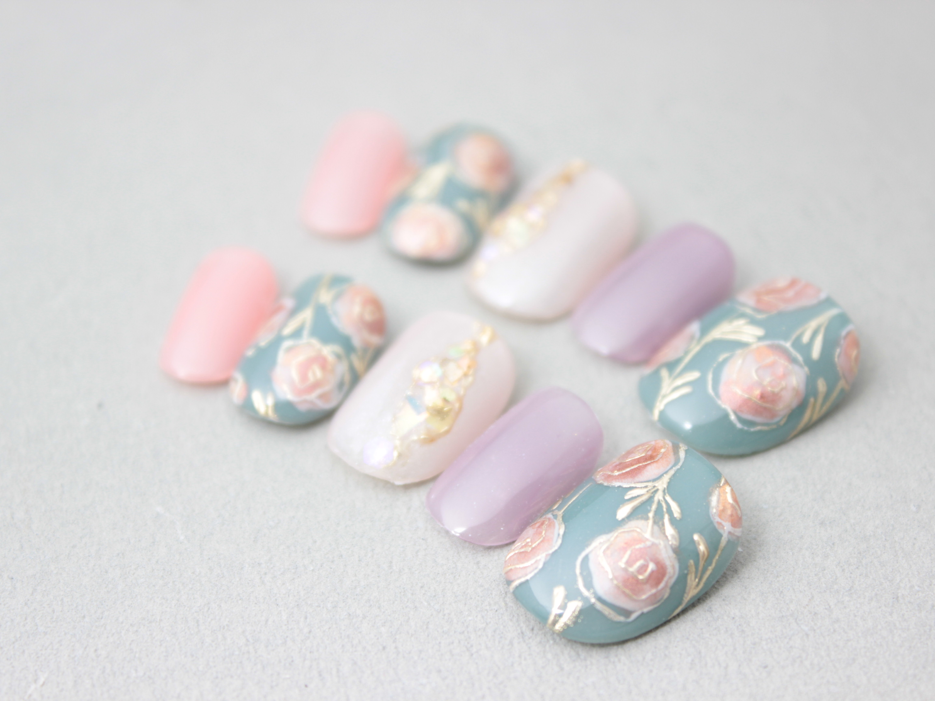 アンティークな水彩ローズの作り方の紹介画像2