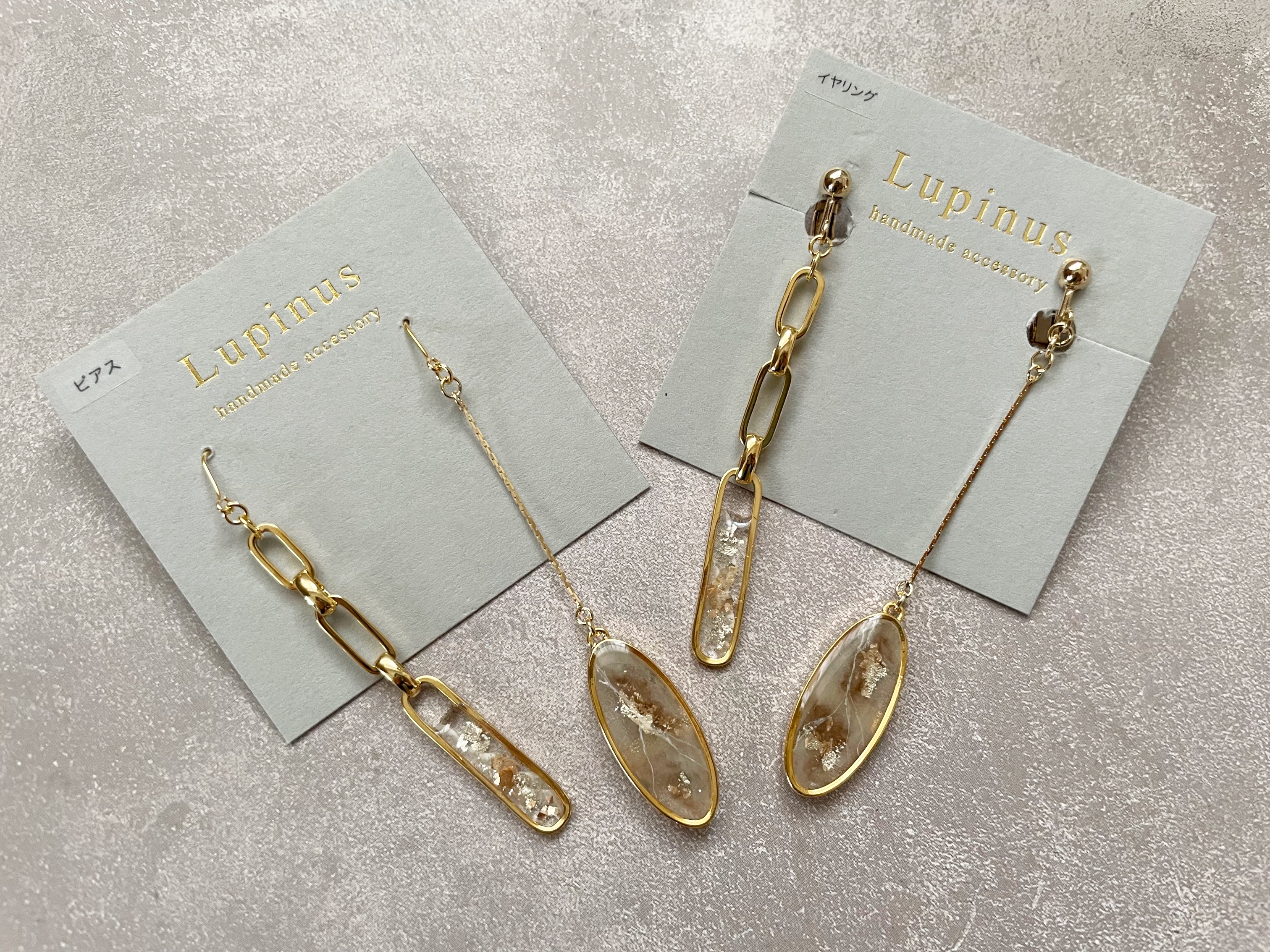 【レジンアクセサリー】ネイル風天然石の簡単な描き方の紹介画像2