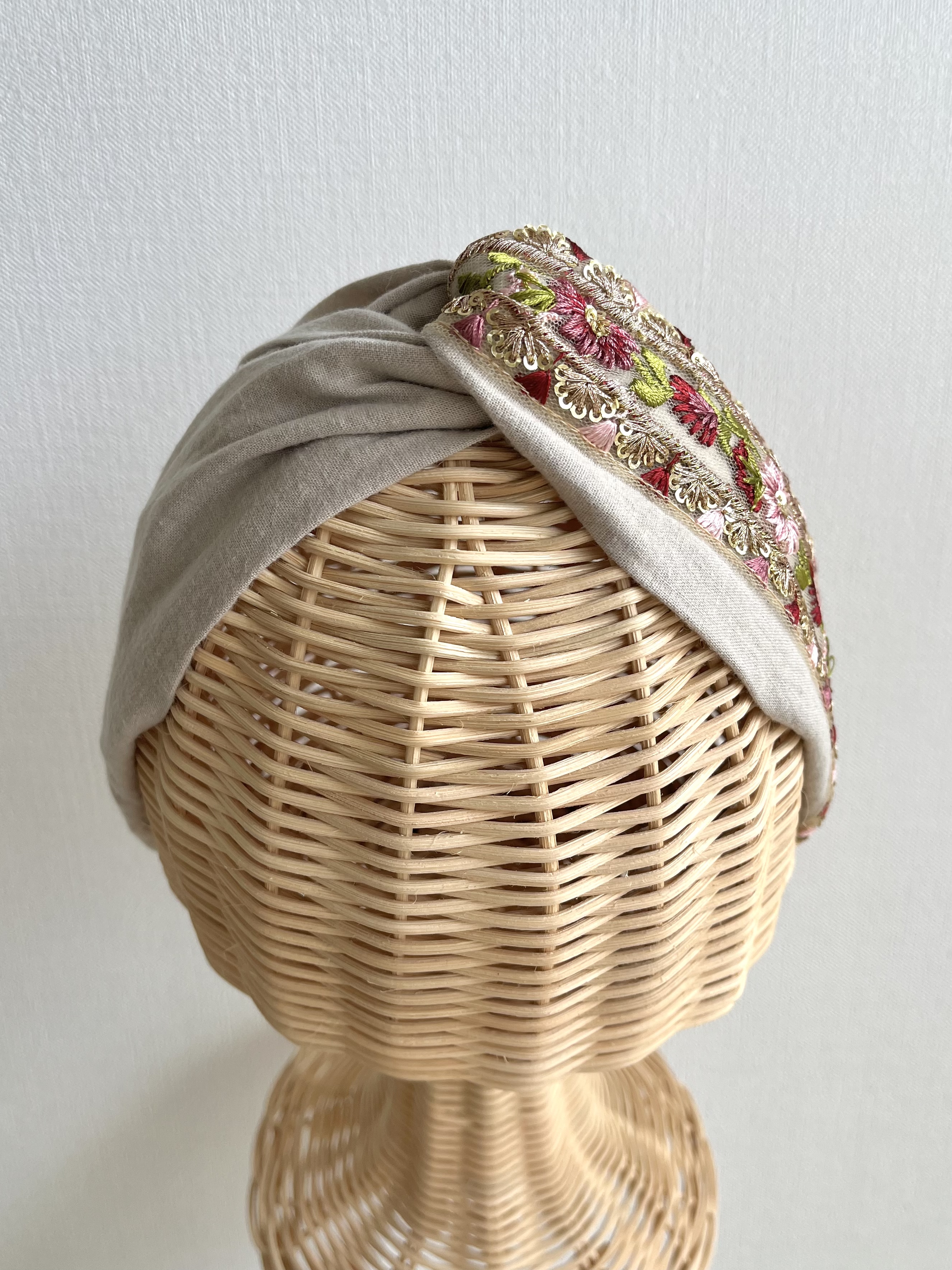 インド刺繍リボンヘアバンドの作り方の紹介画像2