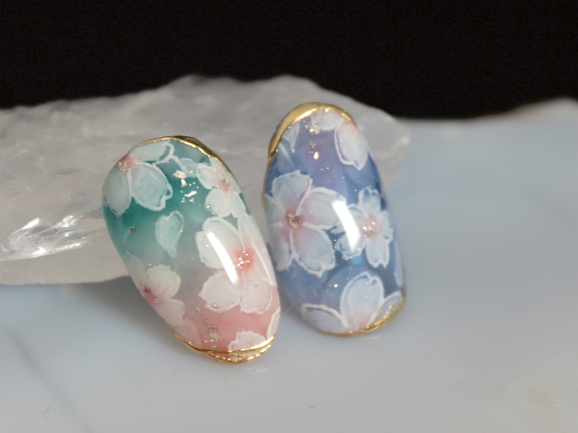 うっとり♡一味違う桜アートの描き方の紹介画像1