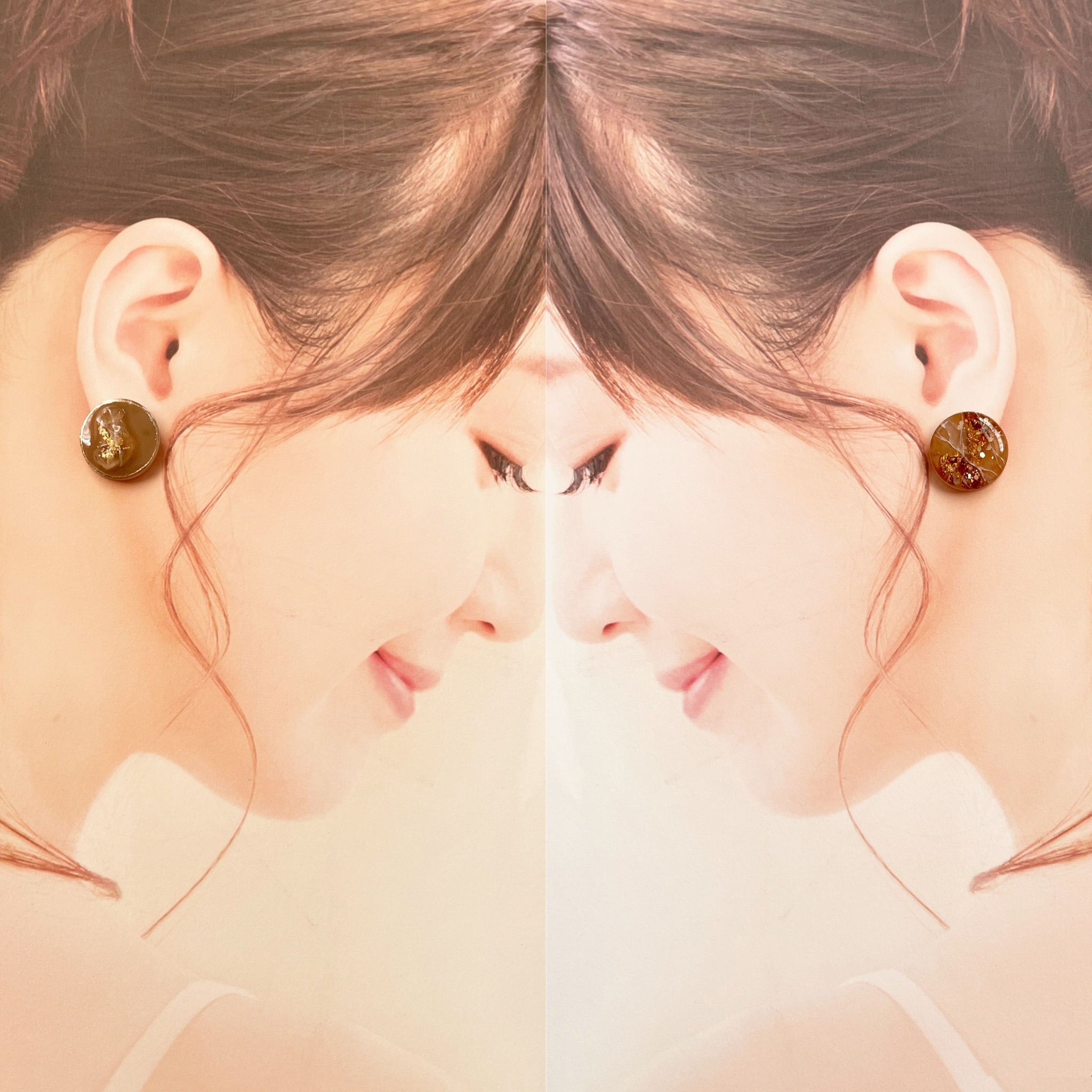 【レジン】金箔天然石の作り方の紹介画像2