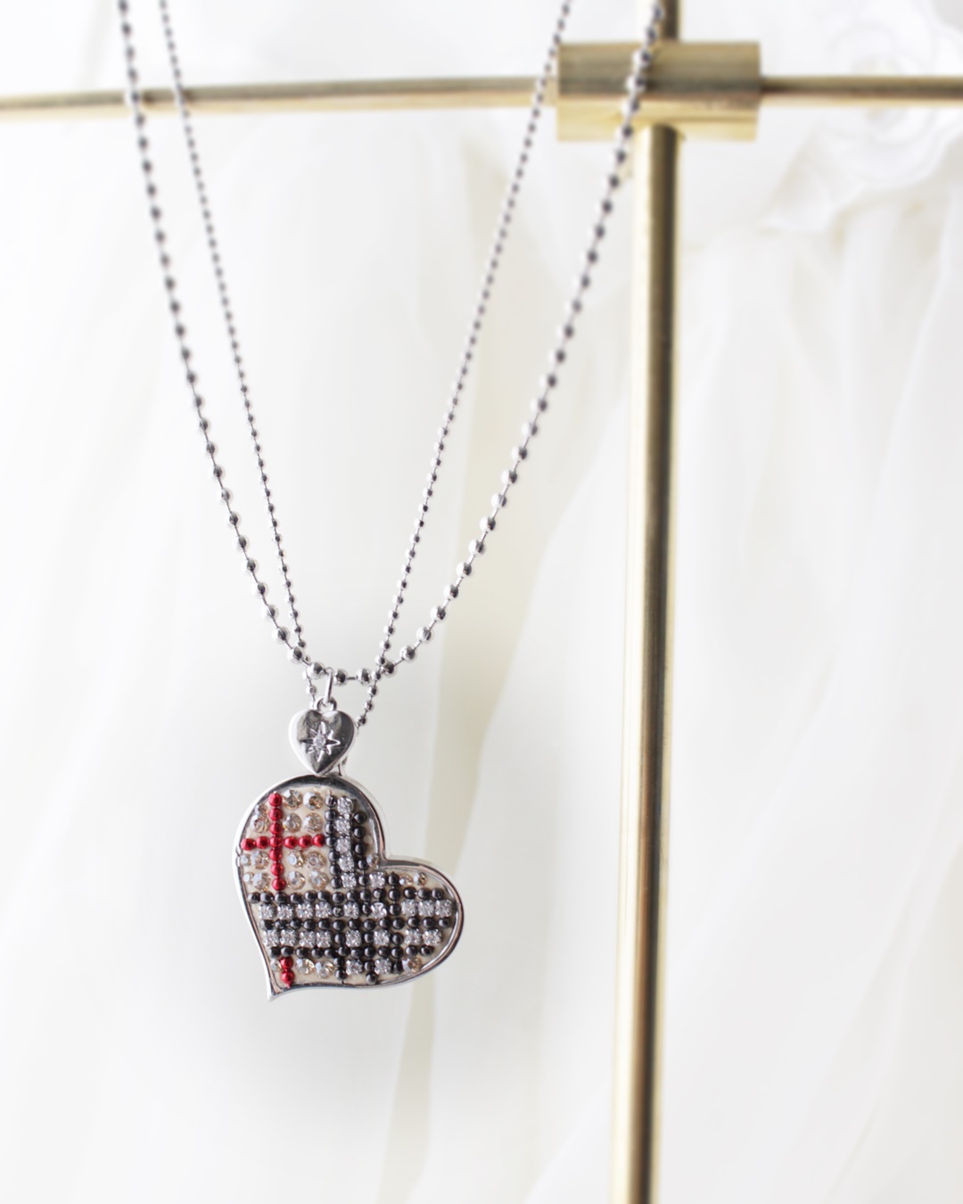 ハート好きにはたまらない！「失敗しないチェック柄ハート」の紹介画像2