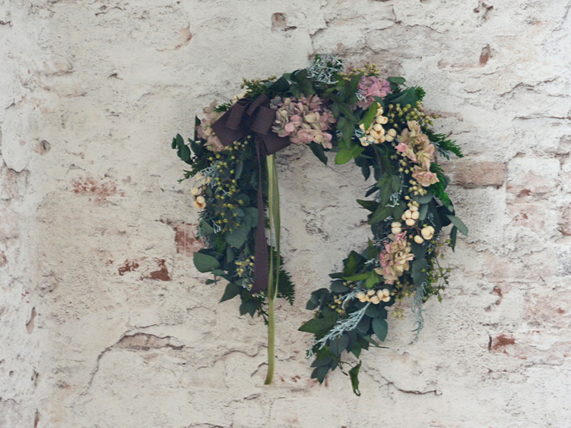 土台から作る本気の馬蹄型リースの紹介画像2