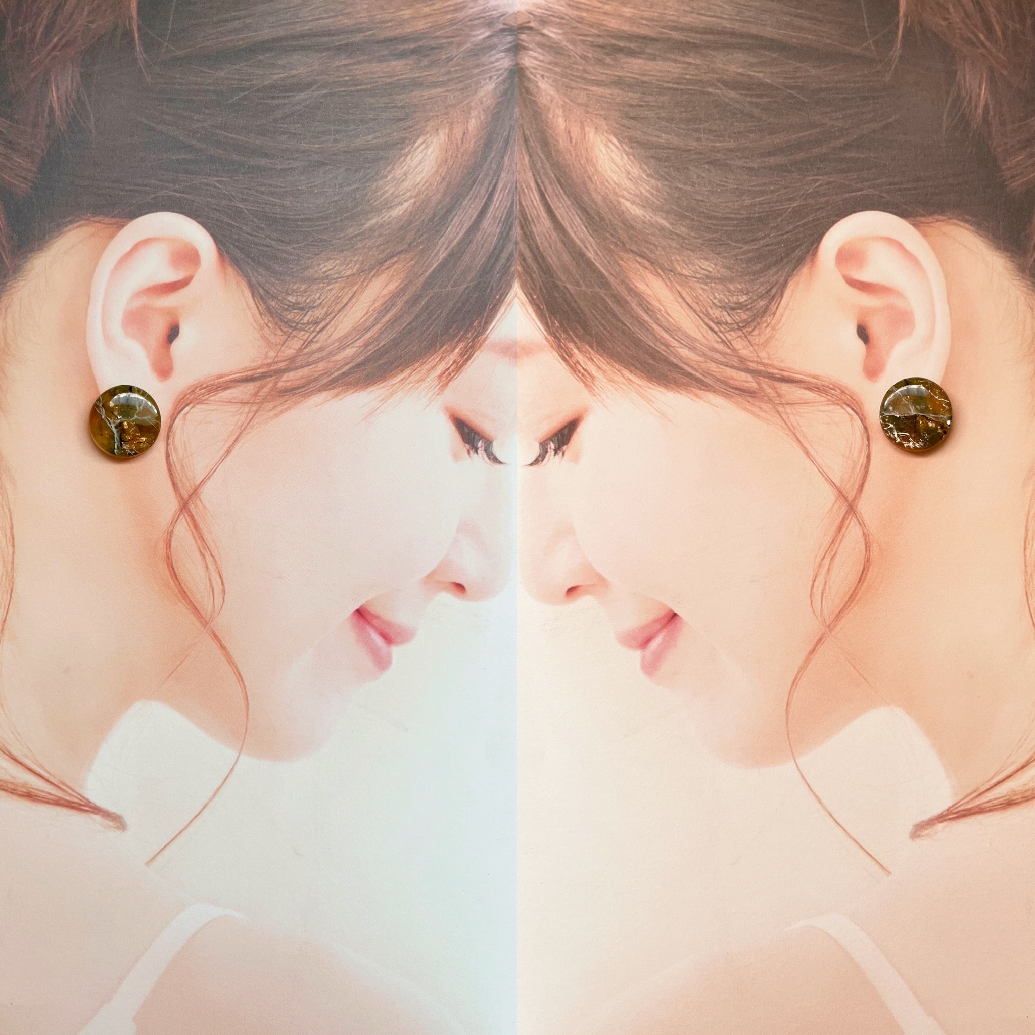 【レジン】キラキラ♪奥行き天然石の作り方の紹介画像2