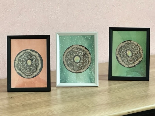 ゼンダングルで描く、クレセントキャッチャーの作り方の紹介画像2