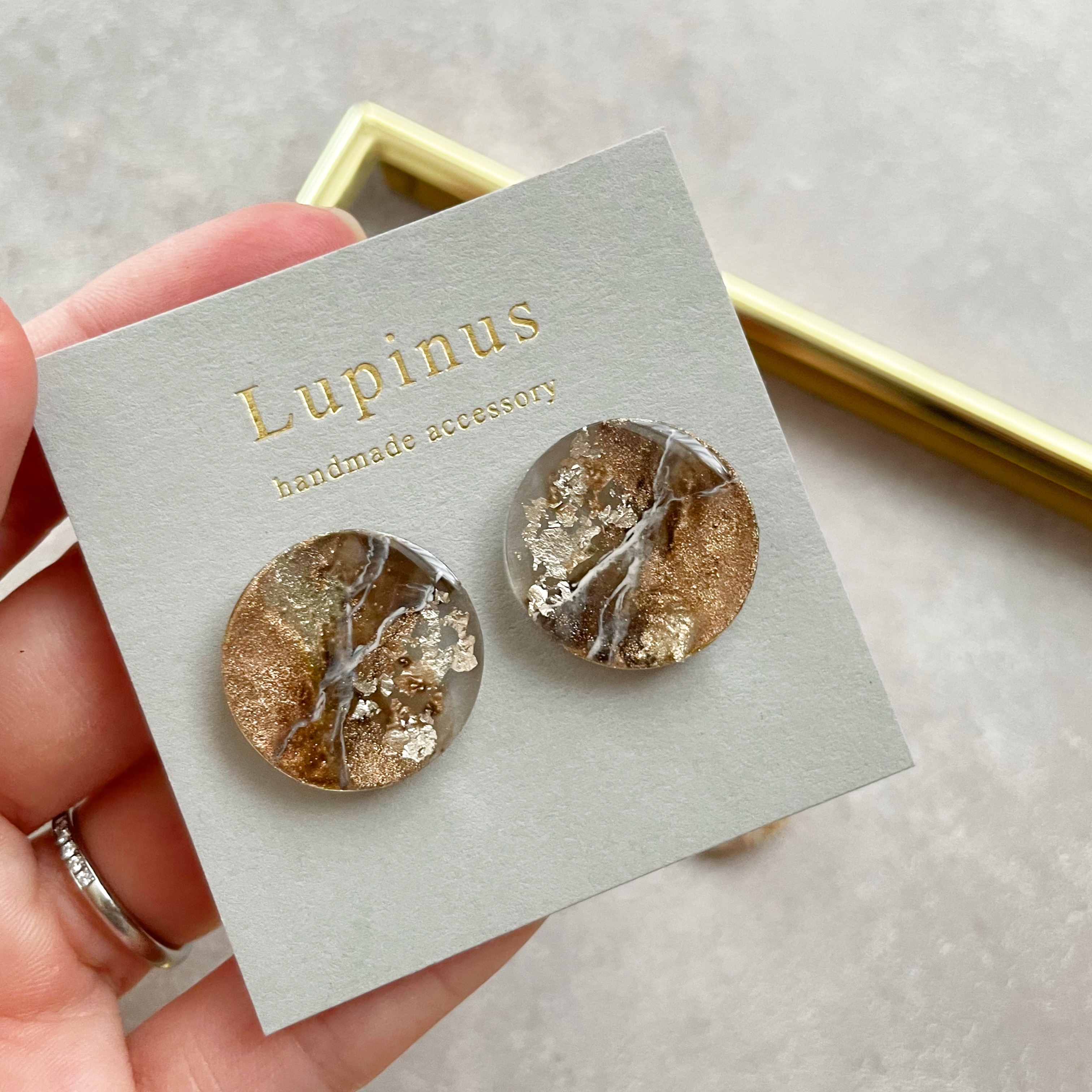 【レジン】ニュアンス天然石のグラデーション作りの紹介画像3