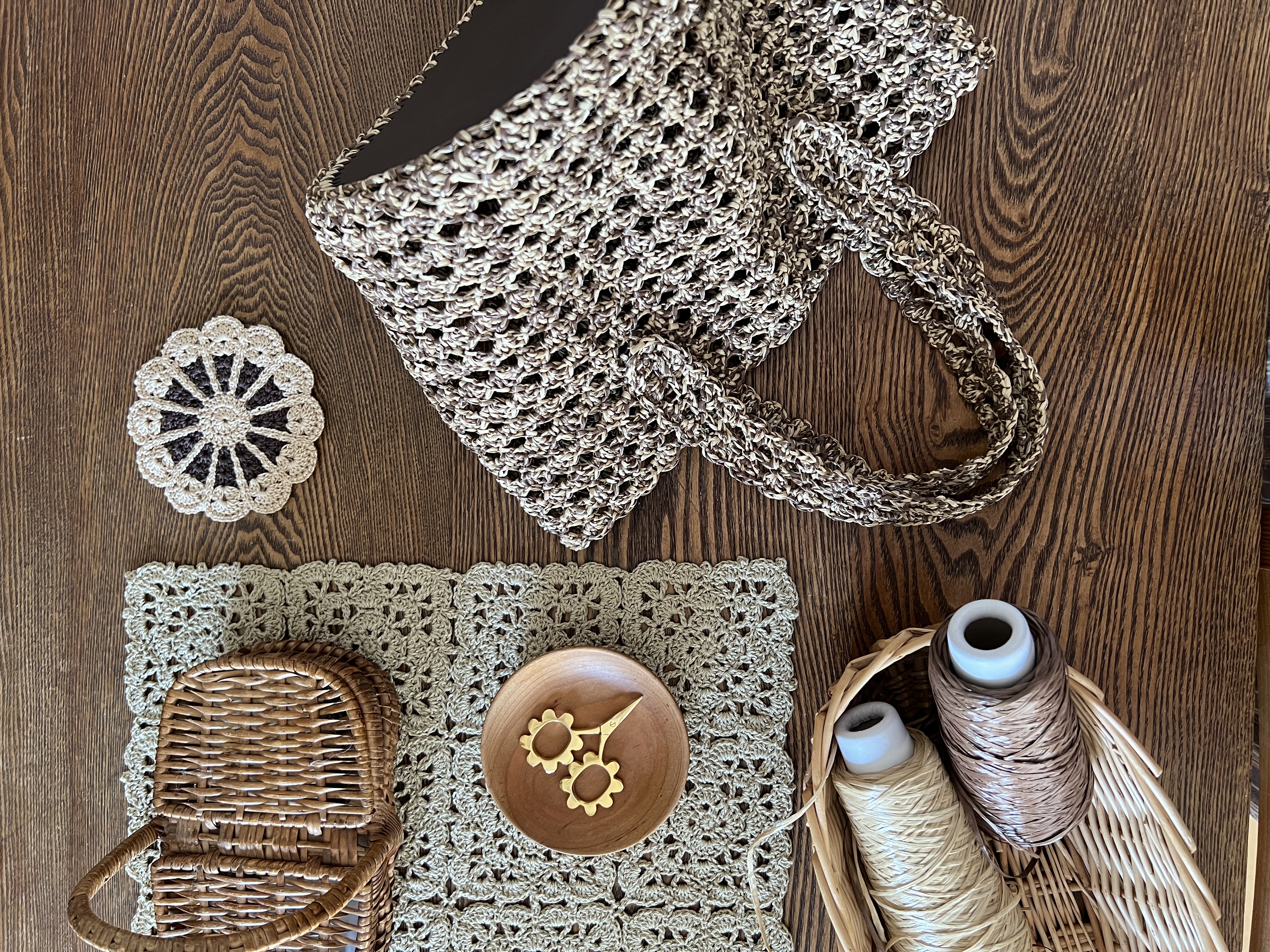 かぎ針編み マルシェバッグの作り方【PDF編み図付】の紹介画像1