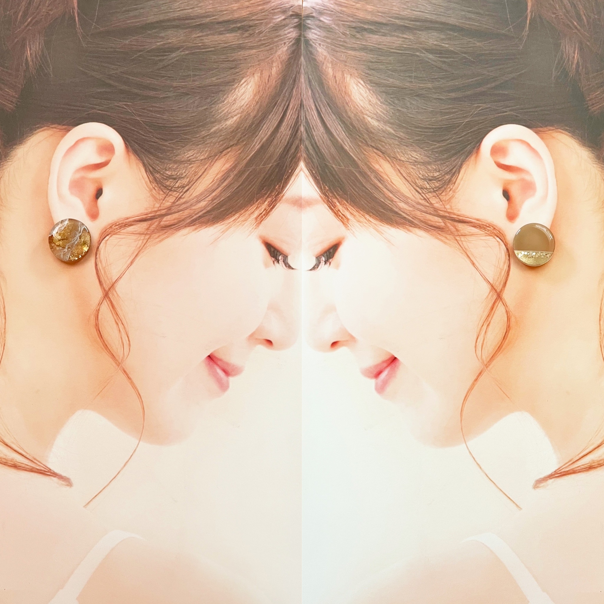 【レジン】ラメで作る♪奥行き天然石アートの紹介画像2