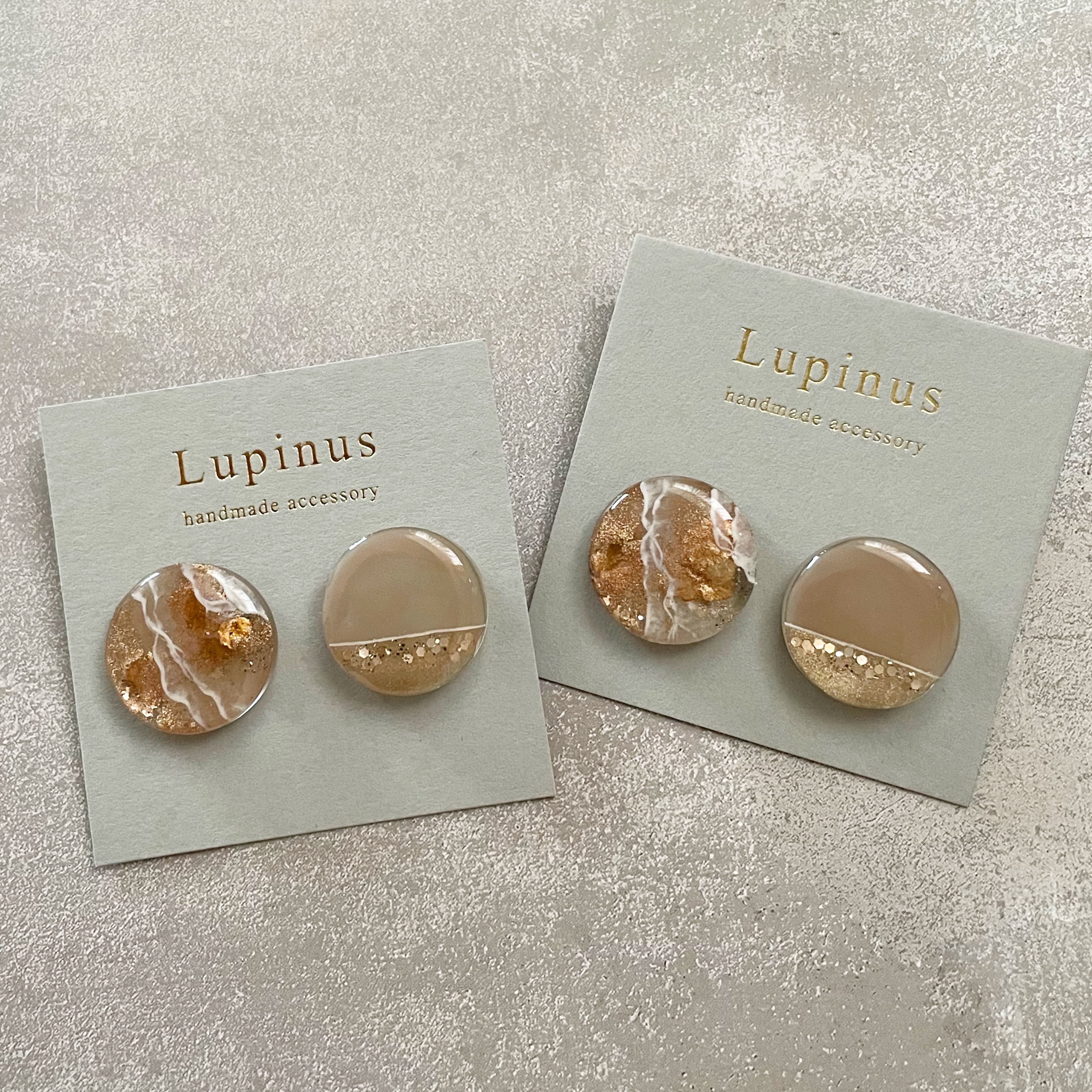 【レジン】ラメで作る♪奥行き天然石アートの紹介画像3