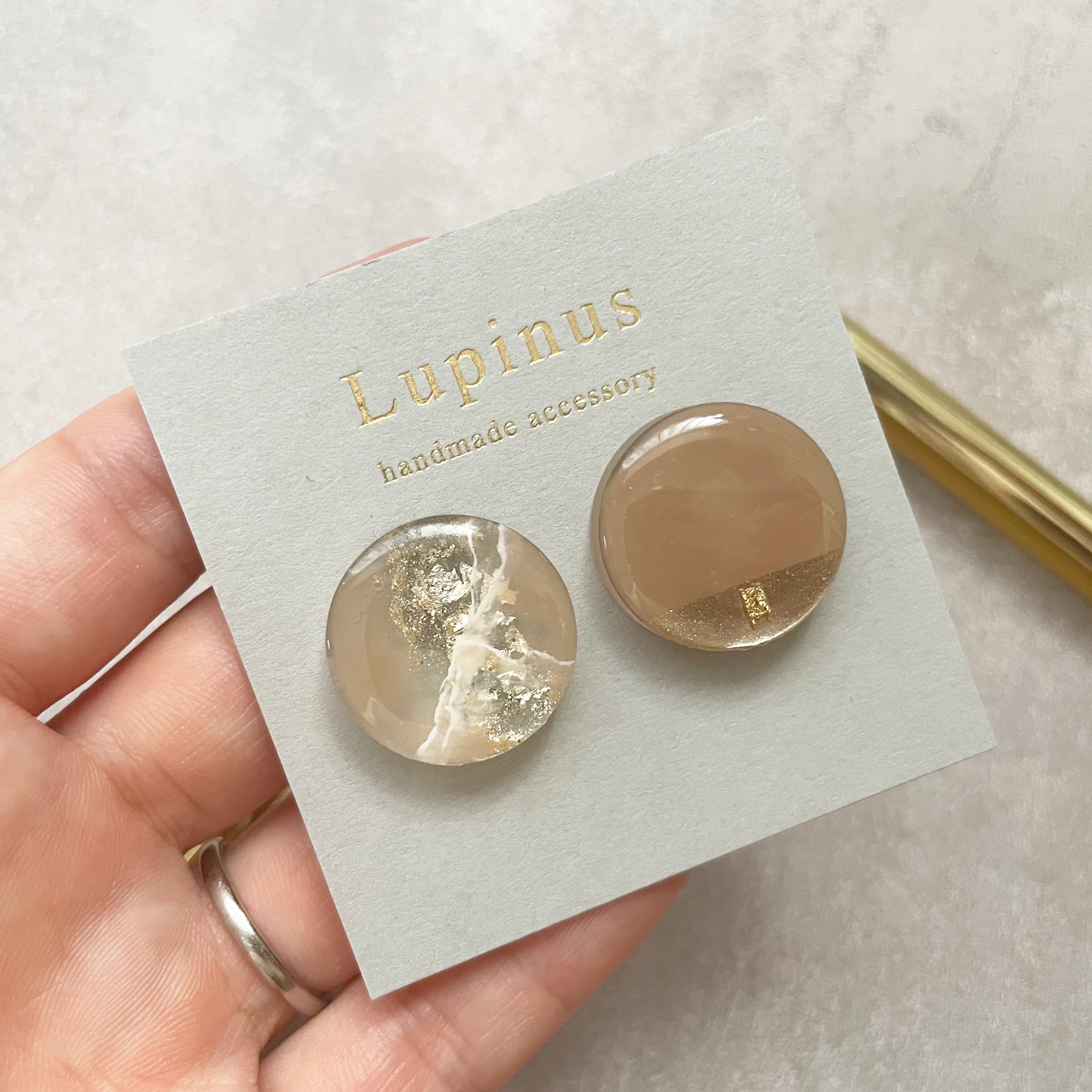 【レジン】作り方簡単♪奥行き天然石アートの紹介画像2