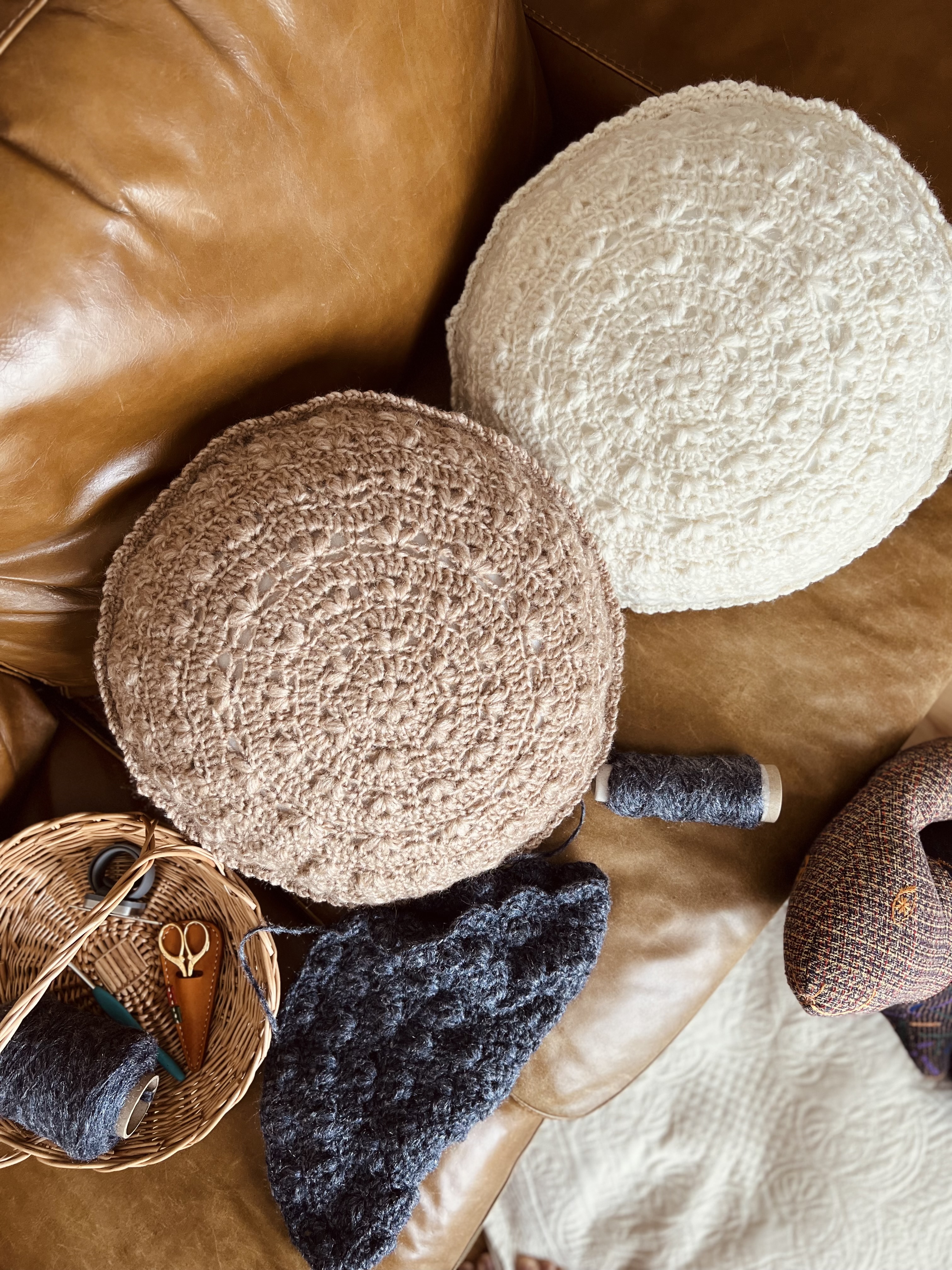 かぎ針編み マカロンクッションの編み方【PDF編み図付】の紹介画像1