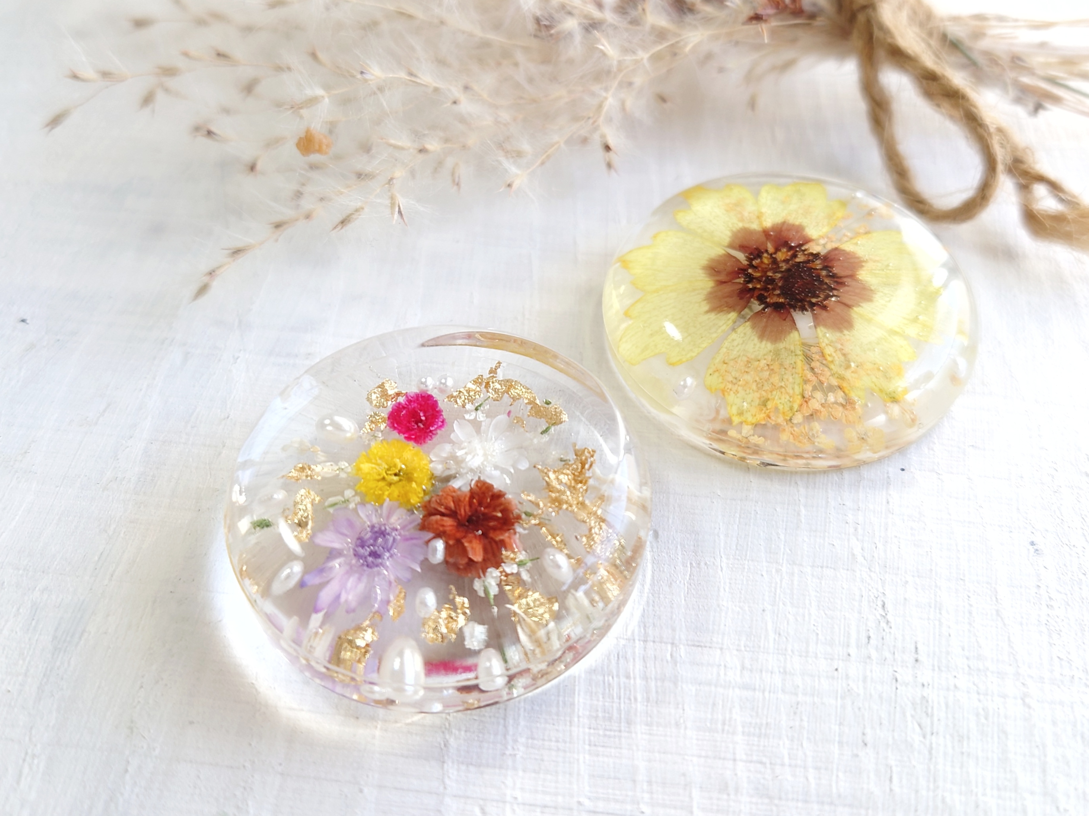 【レジンで作る】お花のマグネットの作り方の紹介画像1