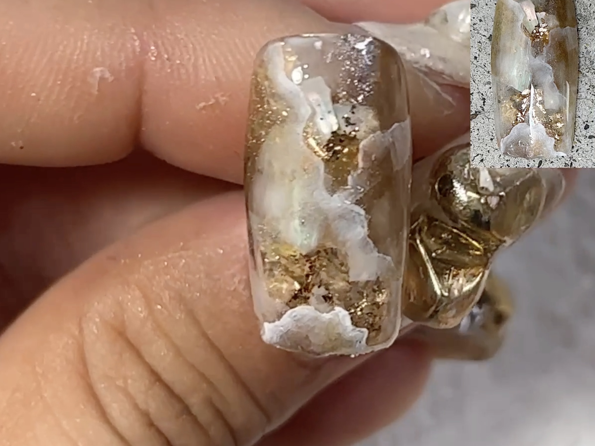 奥行き大理石のやり方の紹介画像1