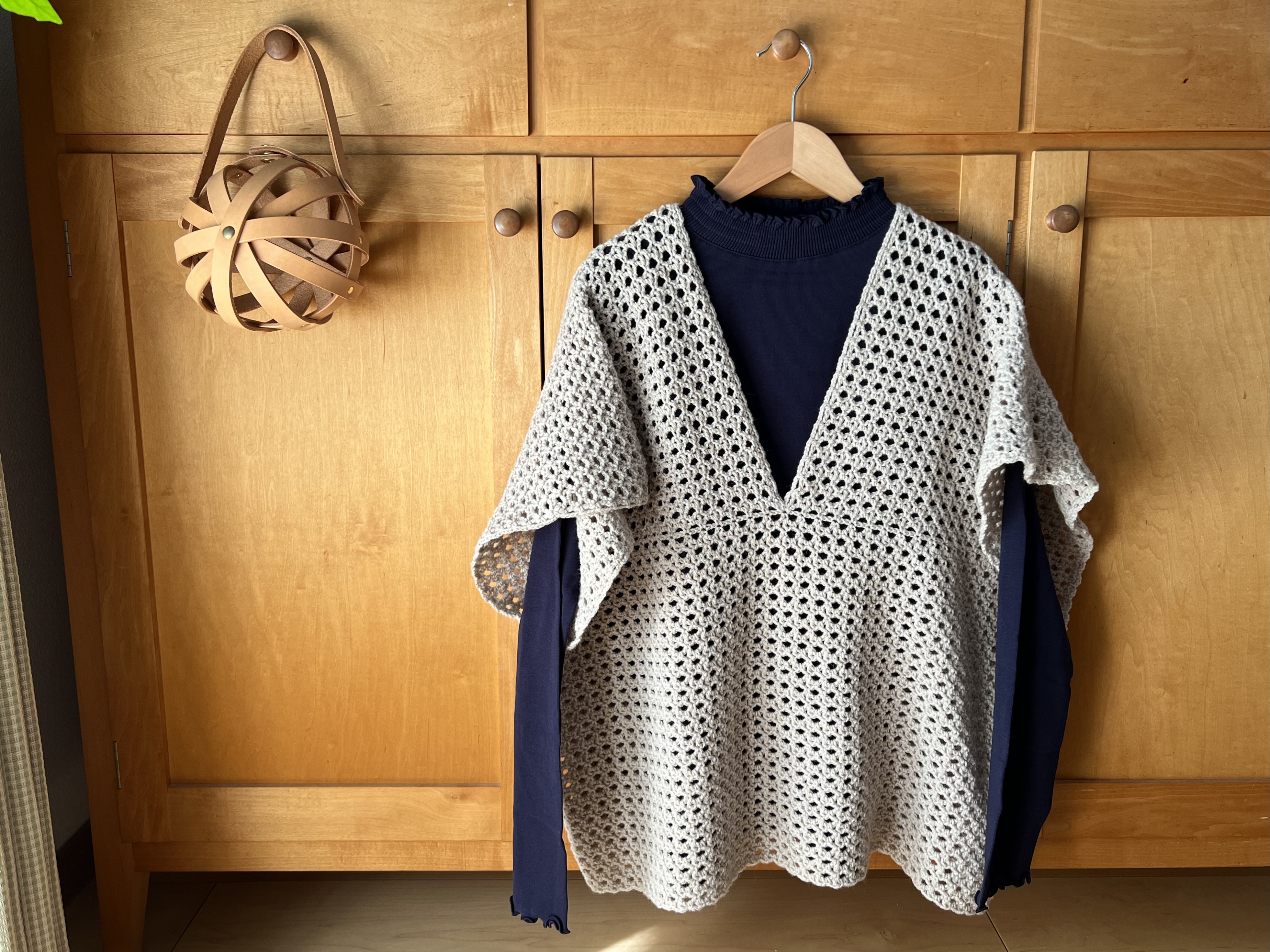 かぎ針編み Vネックベストの編み方【PDF編み図付】の紹介画像3