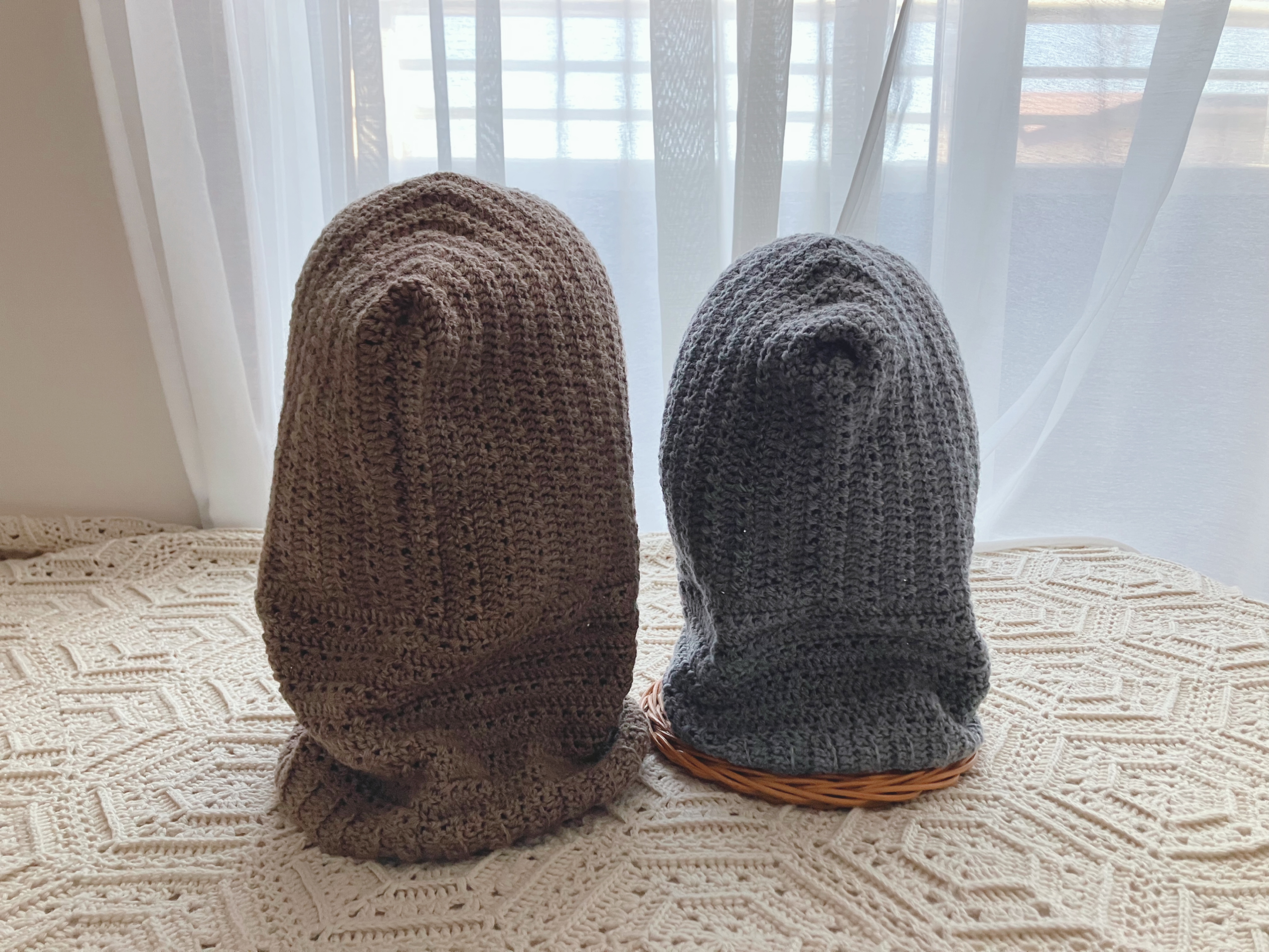 【PDF編み図付き】交差編みの一筆書きバラクラバの作り方の紹介画像3