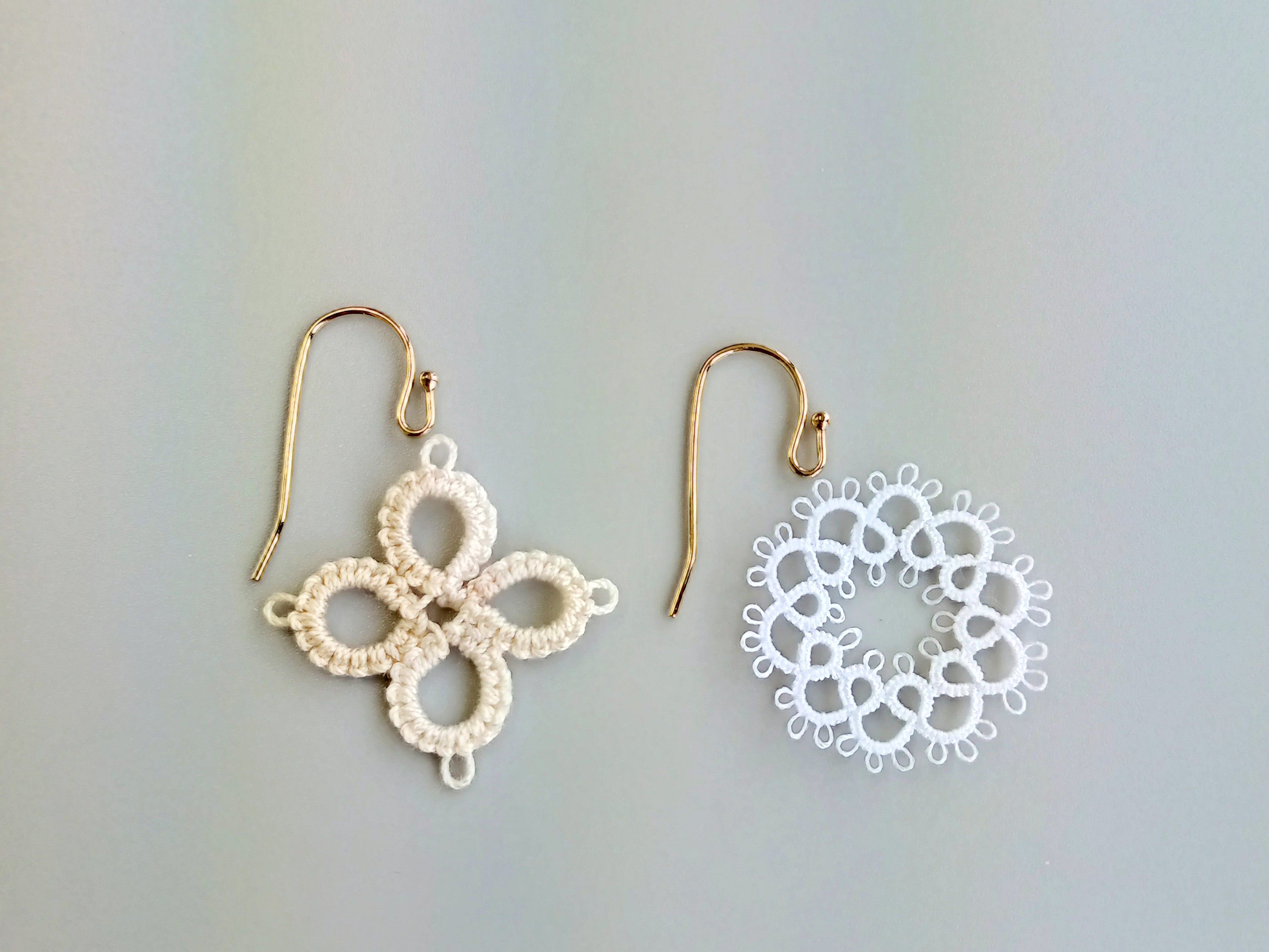 タティングレースのイヤーアクセ・デザインのコツの紹介画像1