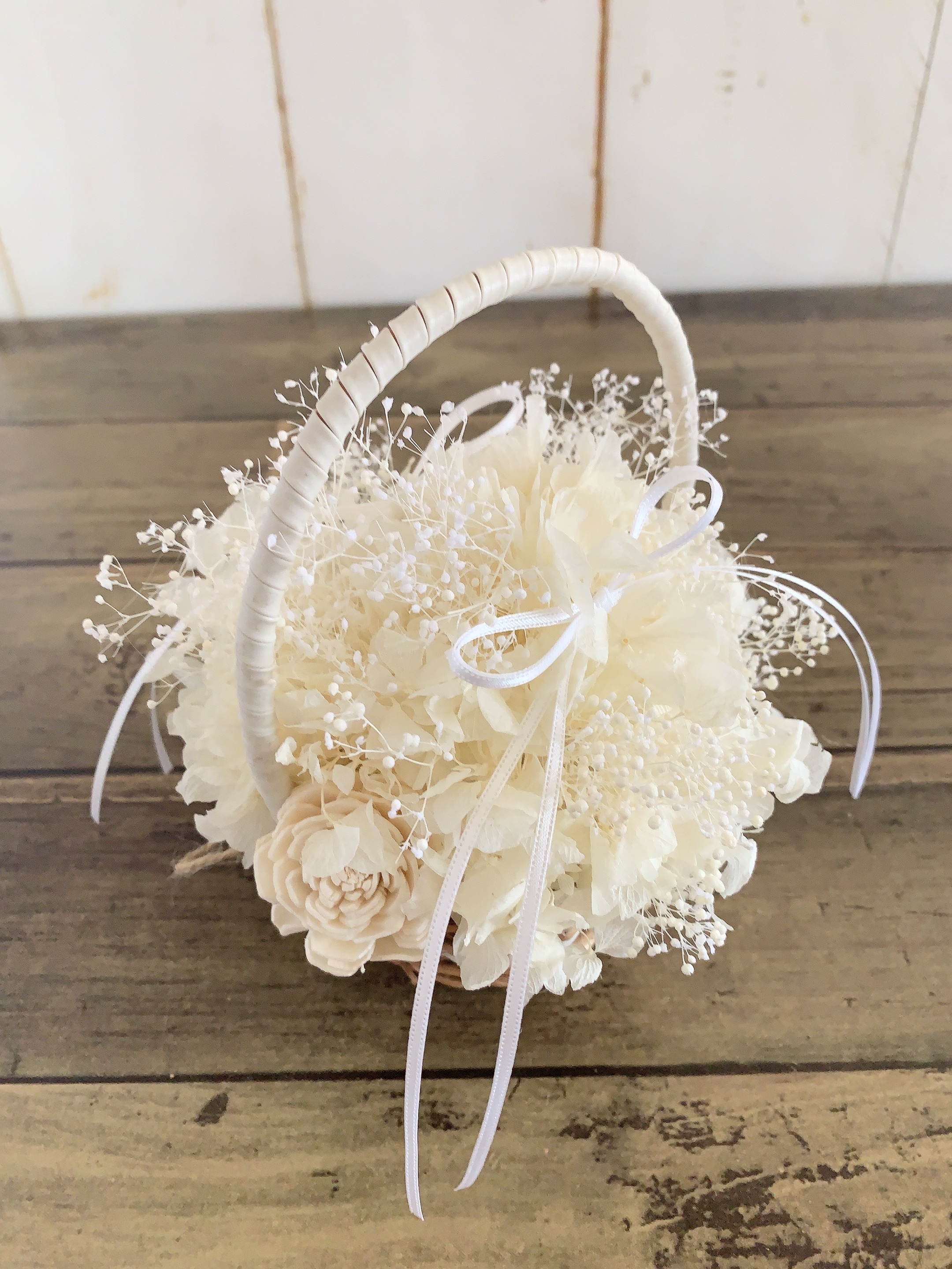 バスケットのリングピローの作り方の紹介画像1