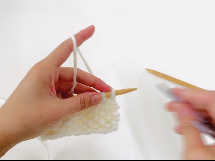 ぽこぽこニットターバンの編み方(初心者)の紹介画像3