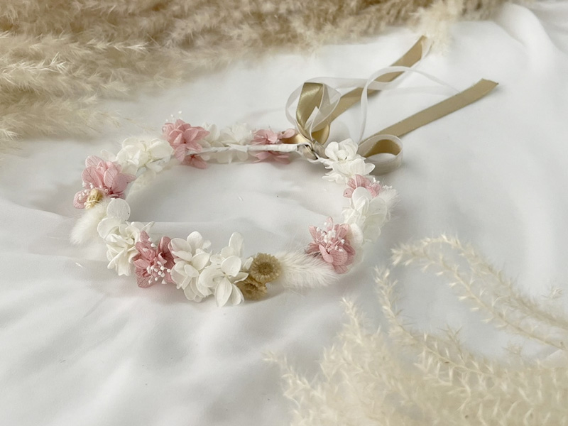 はじめてのプリザーブドフラワー花冠づくりの紹介画像3