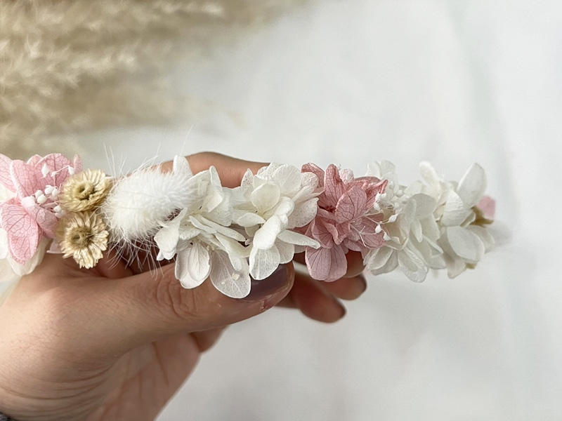 はじめてのプリザーブドフラワー花冠づくりの紹介画像4