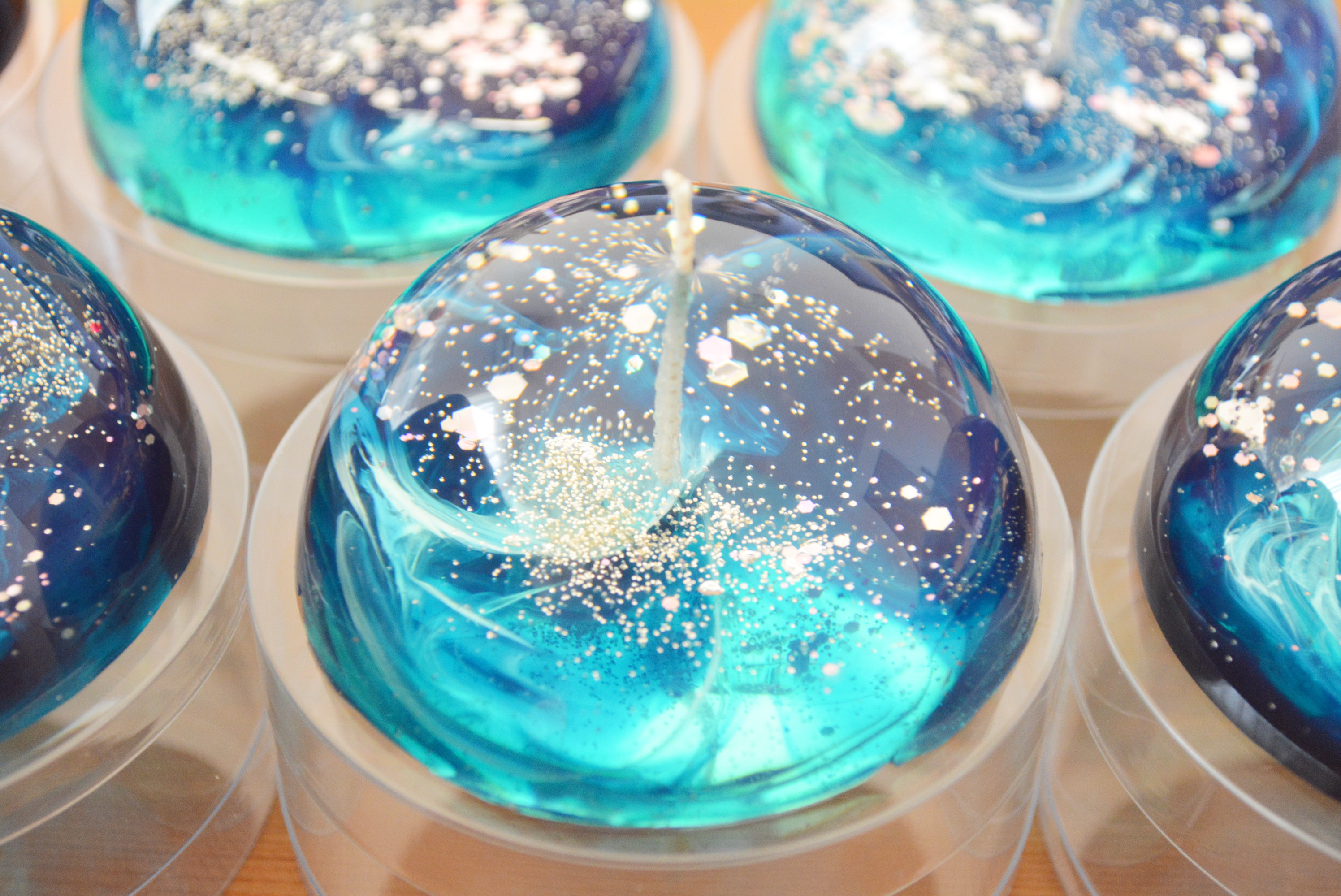 プラネタリウムキャンドル(プラスワンレッスン・milky way)の作り方の紹介画像1