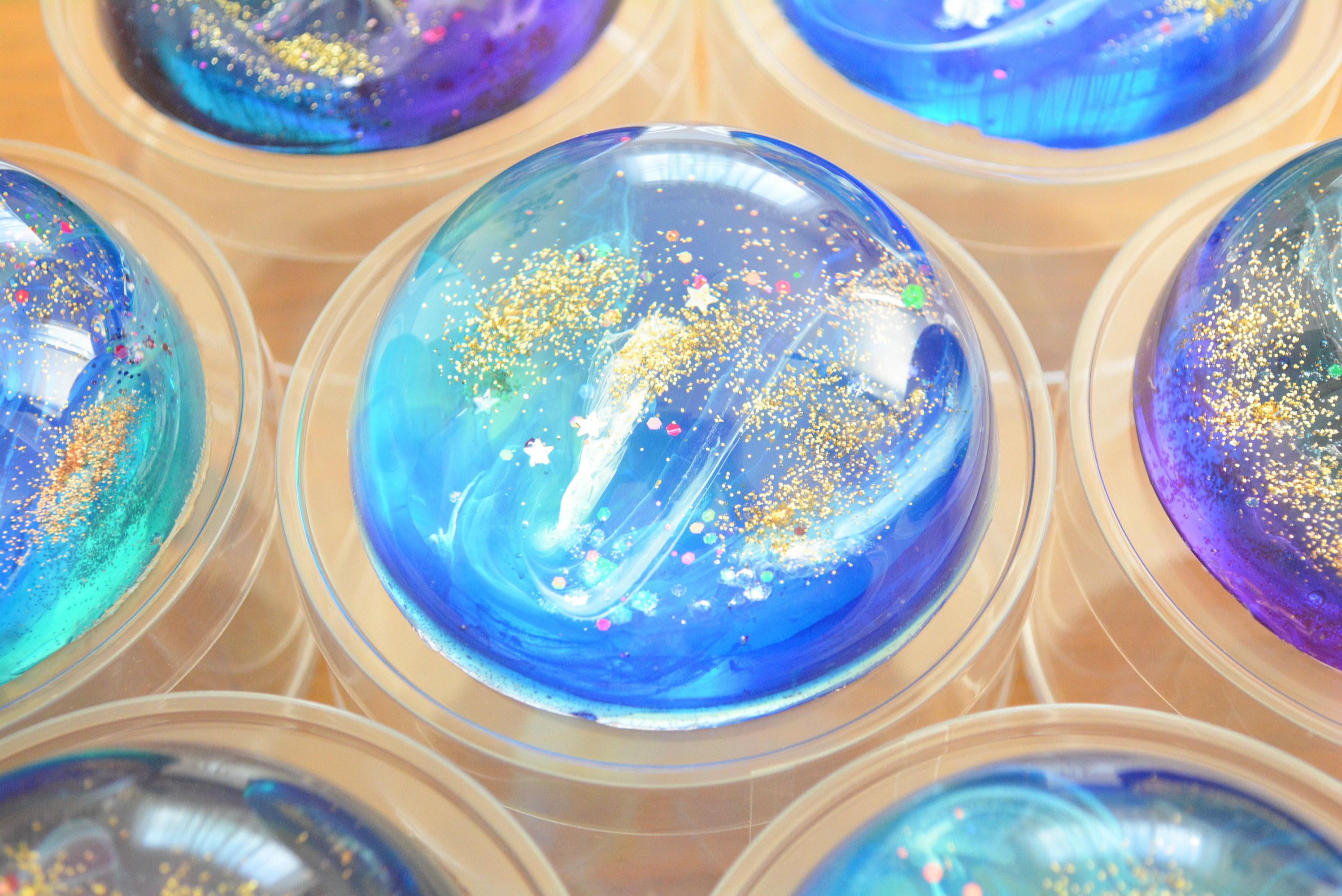 プラネタリウムキャンドル(プラスワンレッスン・milky way)の作り方の紹介画像2