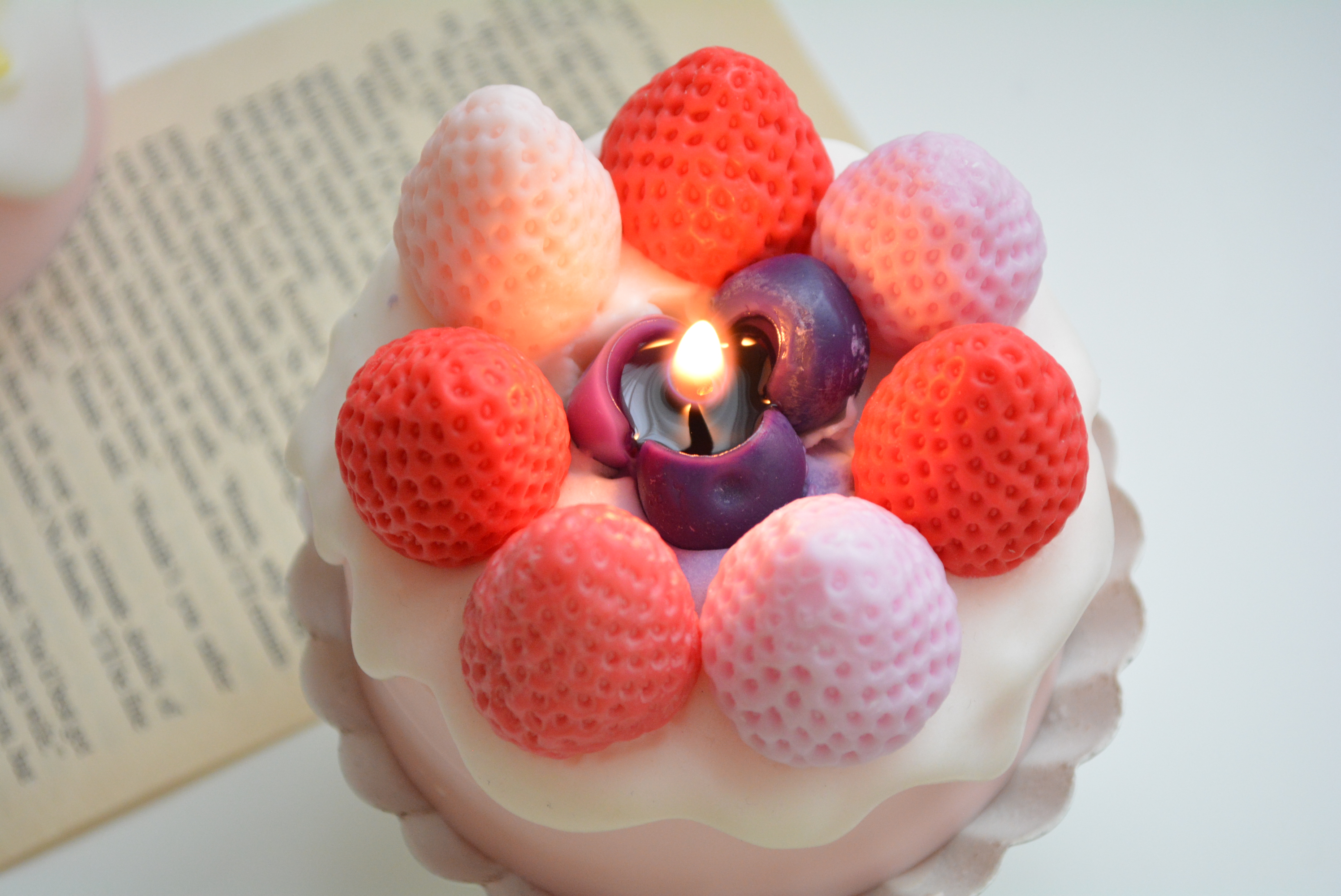 クリームケーキキャンドルの作り方（韓国スイーツキャンドル）の紹介画像3