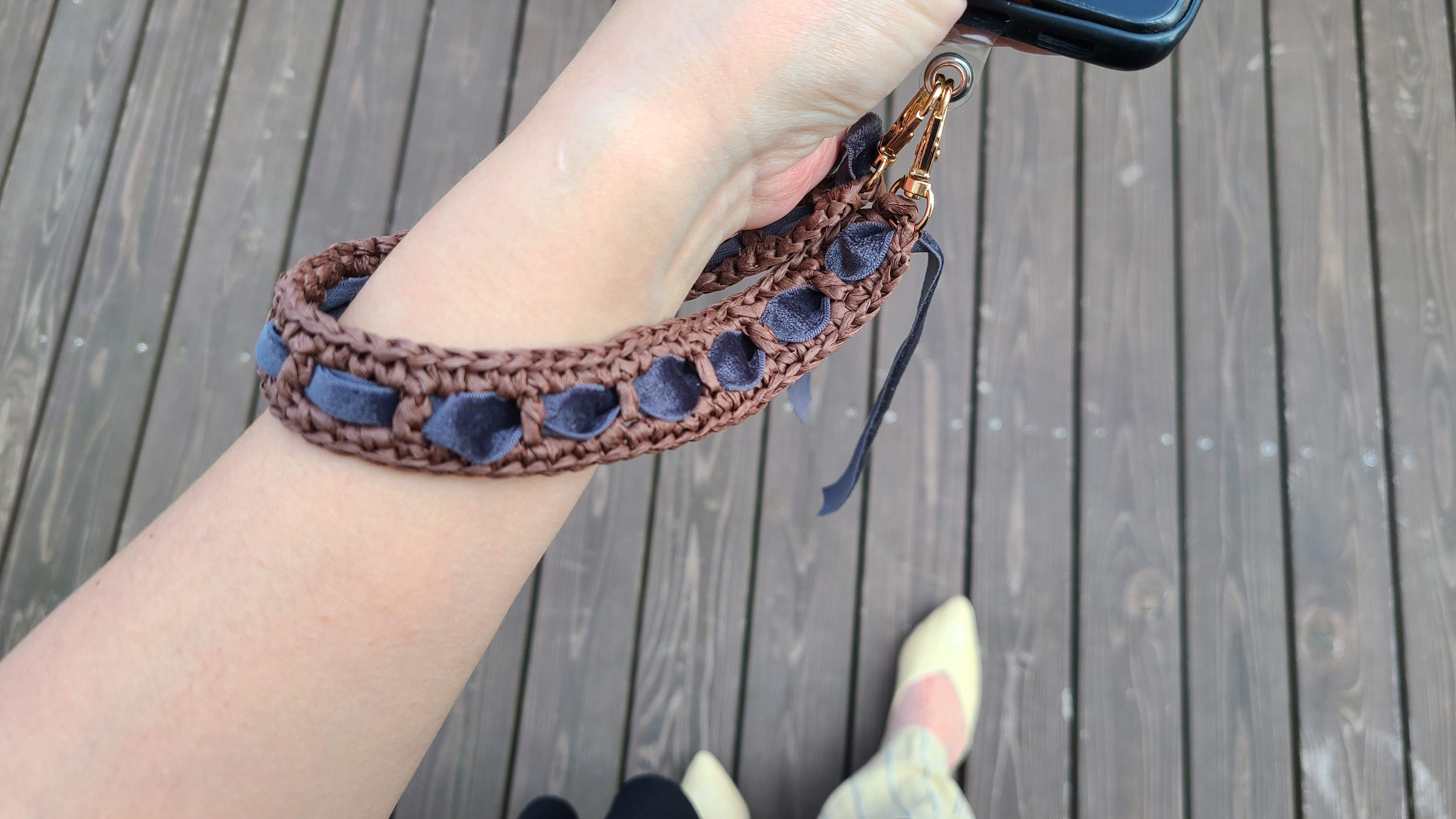 【編み図付き】余り糸活用法🧵│スマホストラップの編み方 for beginnerの紹介画像2