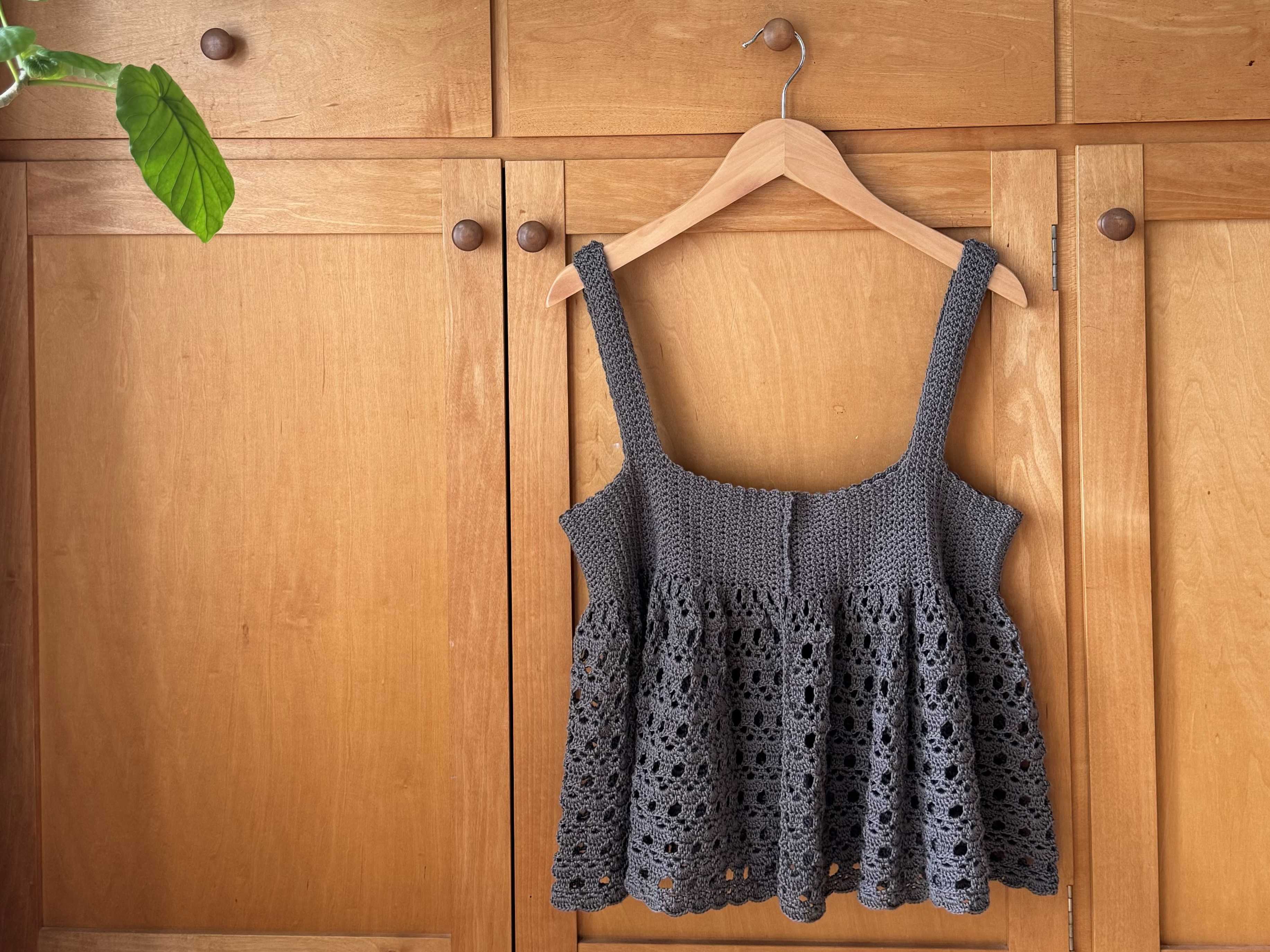 かぎ針編み ニットキャミソールの作り方【PDF編み図付】の紹介画像1