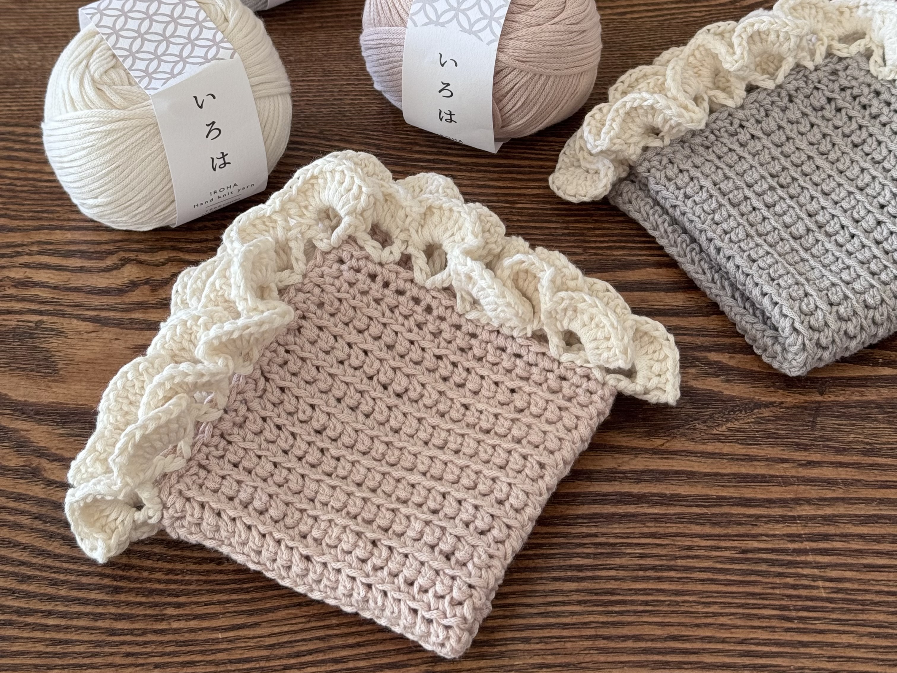 かぎ針編み Furi Furi ニッタオルの作り方【PDF編み図付】の紹介画像1