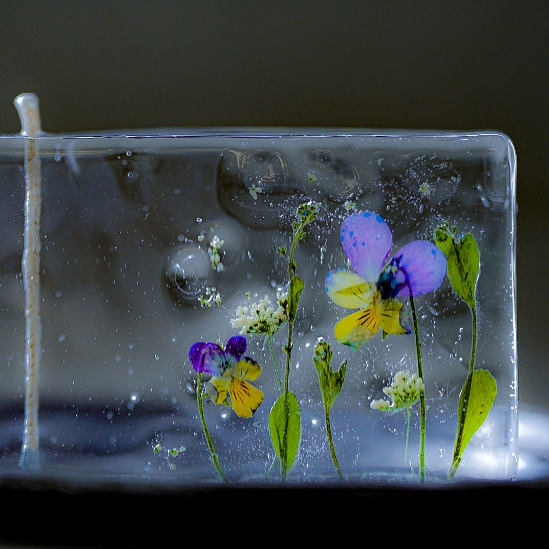 和菓子ような蝋燭【みずのを】の紹介画像3