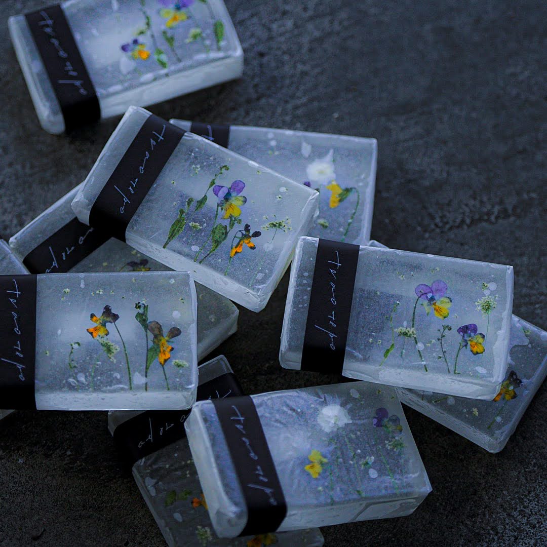 和菓子ような蝋燭【みずのを】の紹介画像4