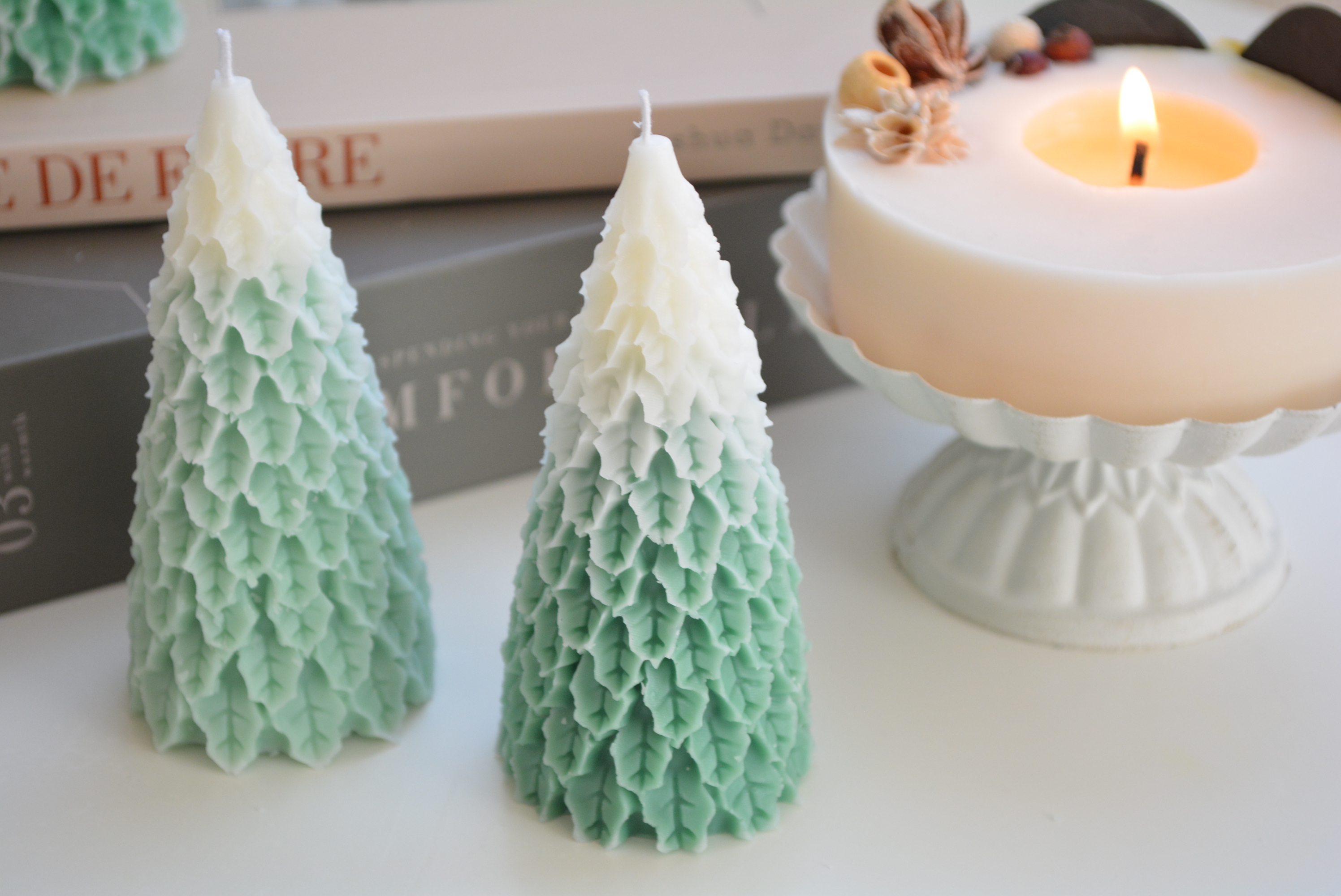 クリスマスツリーキャンドルの作り方の紹介画像1