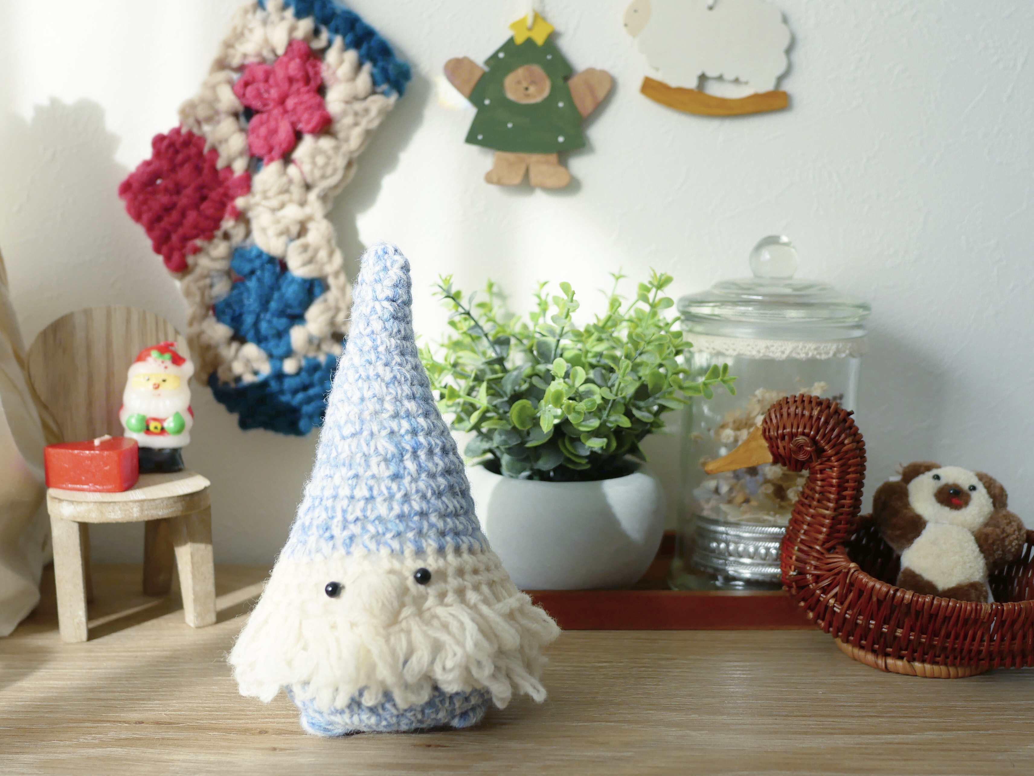 かぎ針編み｜ぽってりノームのあみぐるみ制作講座【編み図付き】の紹介画像1