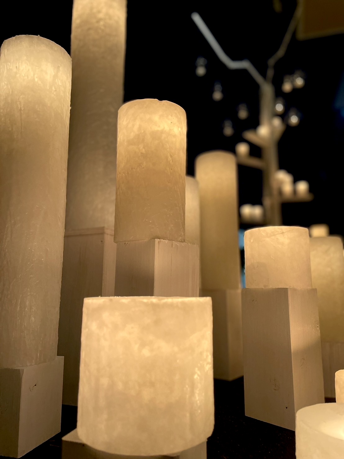 大きなキャンドル「雪影」の作り方の紹介画像3