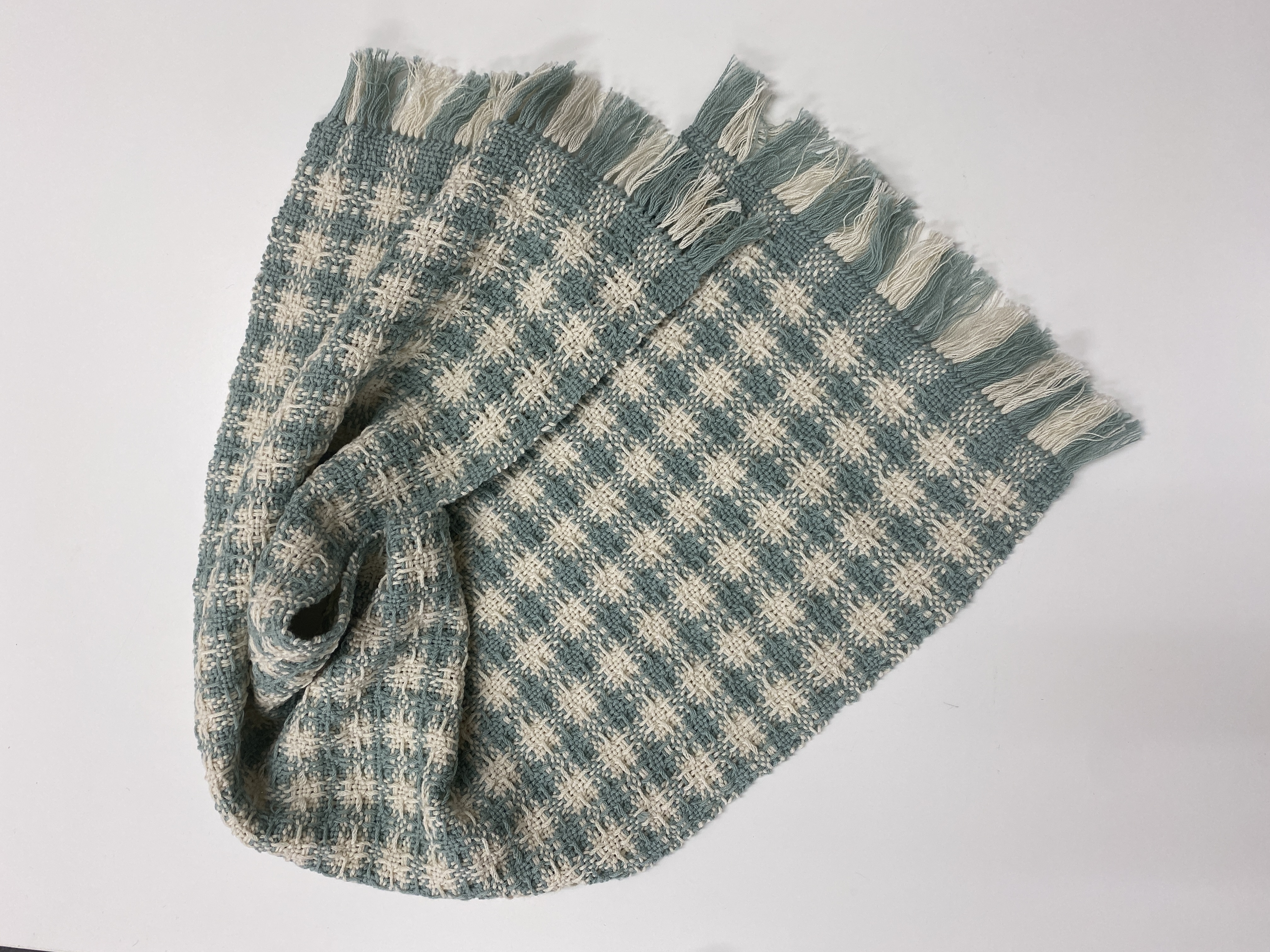 浮かし織りのワッフル風タオルの作り方の紹介画像1