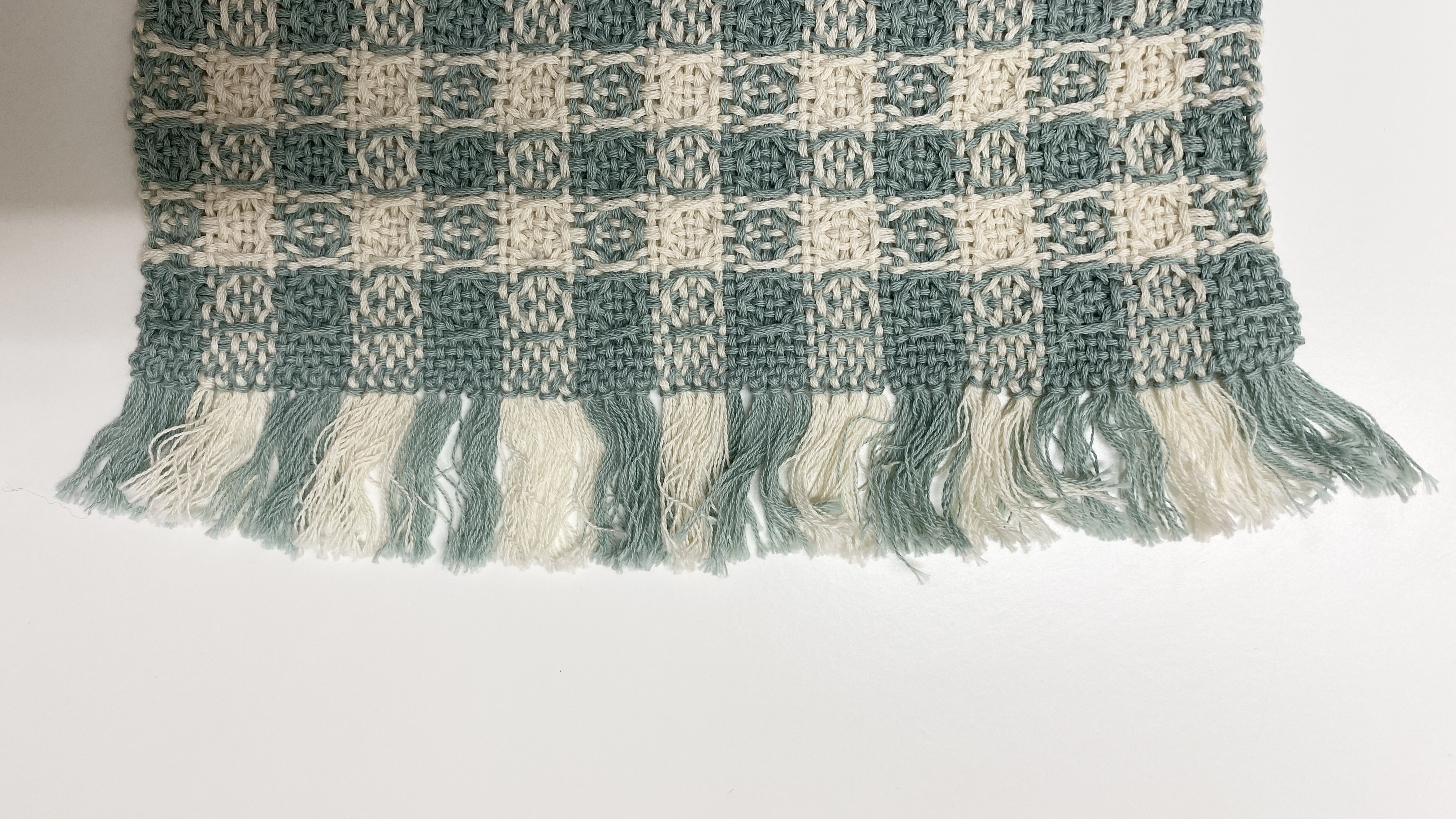 浮かし織りのワッフル風タオルの作り方の紹介画像3