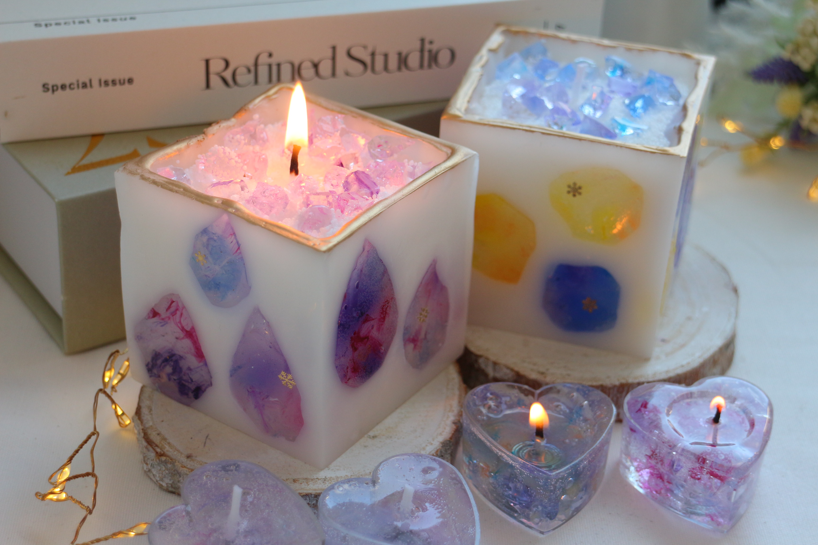 フローズンキューブキャンドルの作り方の紹介画像1