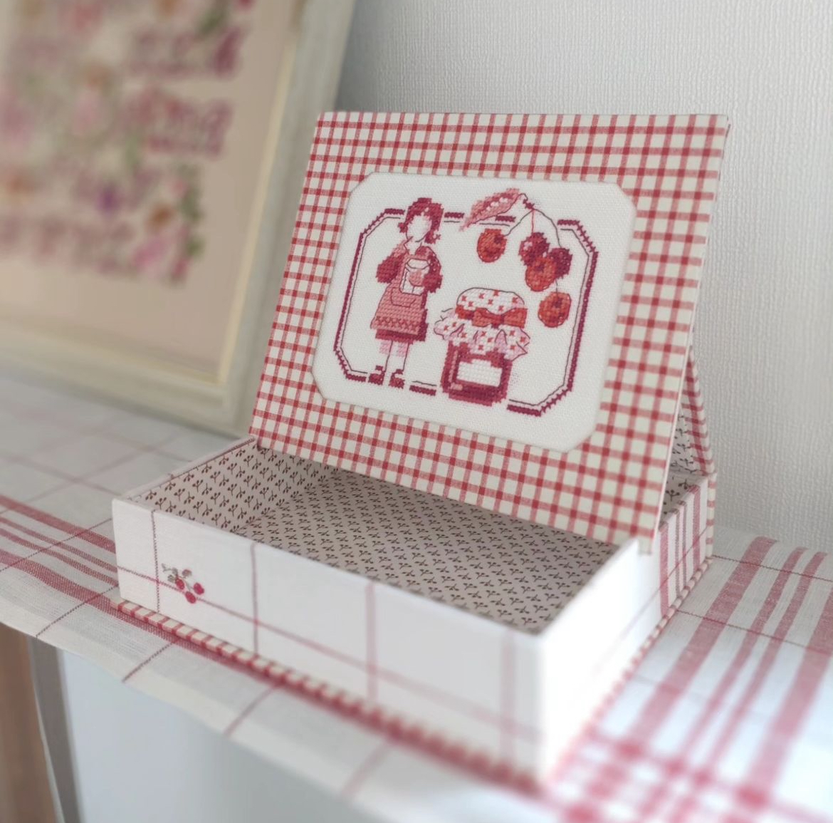 カルトナージュ・フレームボックスの作り方の紹介画像17