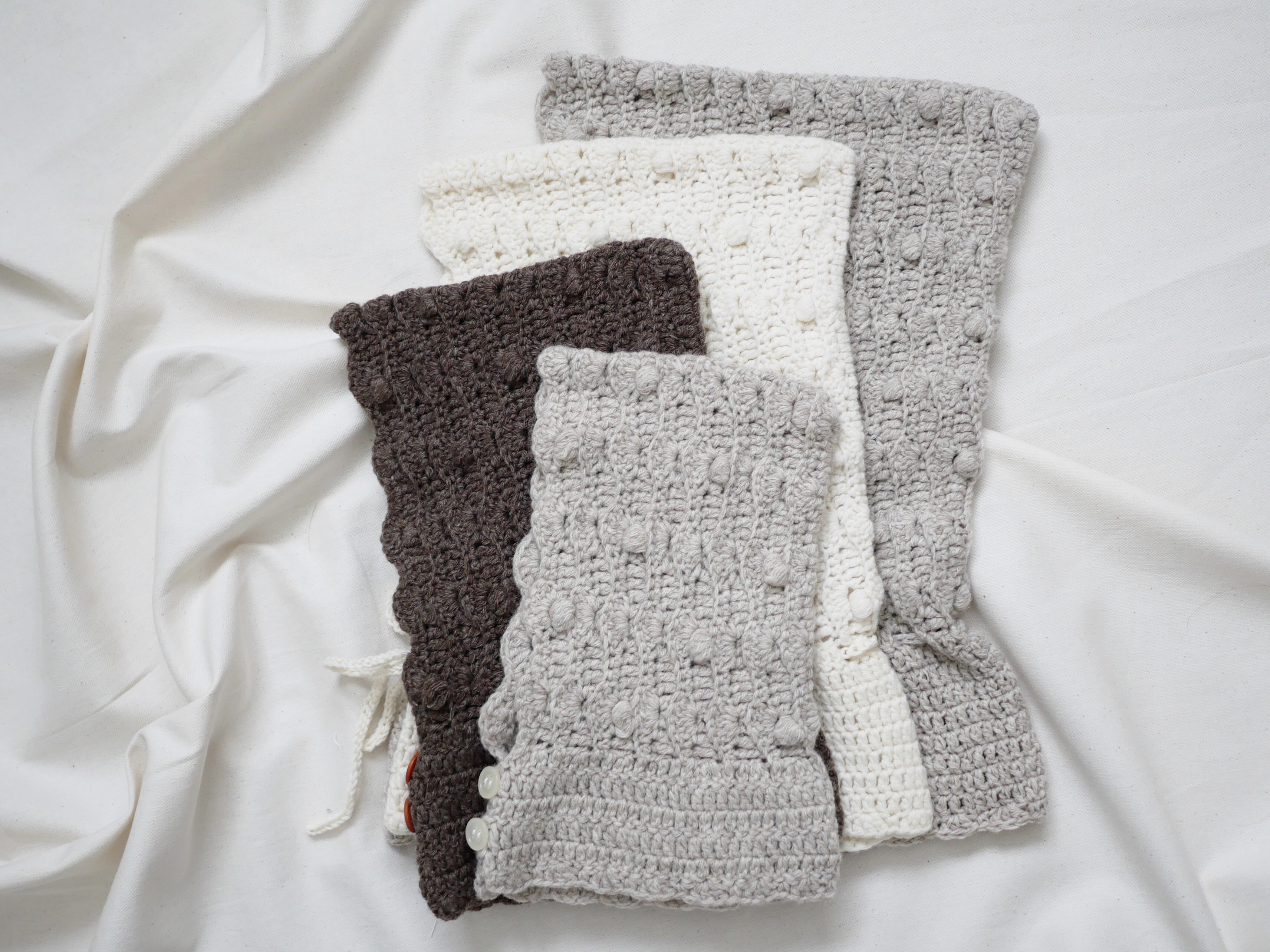 かぎ針編み｜うねうねクッキーなバラクラバ制作講座【PDF編み図付き】｜ベビー〜大人サイズの紹介画像1